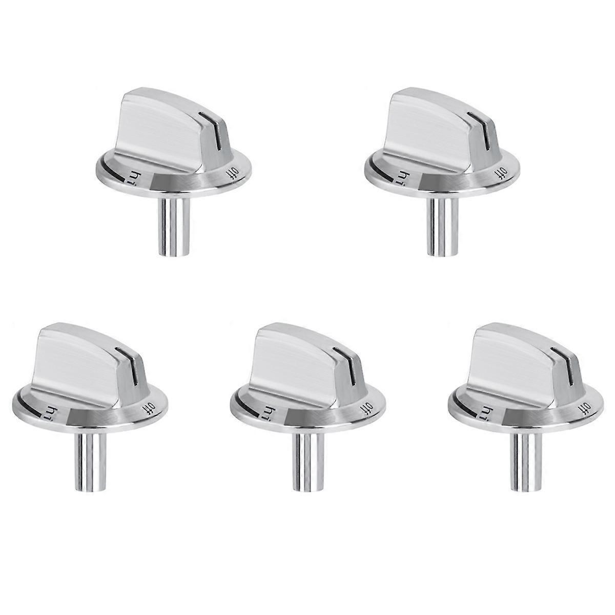 5 PCS Upgrade 5304525746 Long Stem Stove Knobs Replacements, Compatible Stove Range Oven Knobs