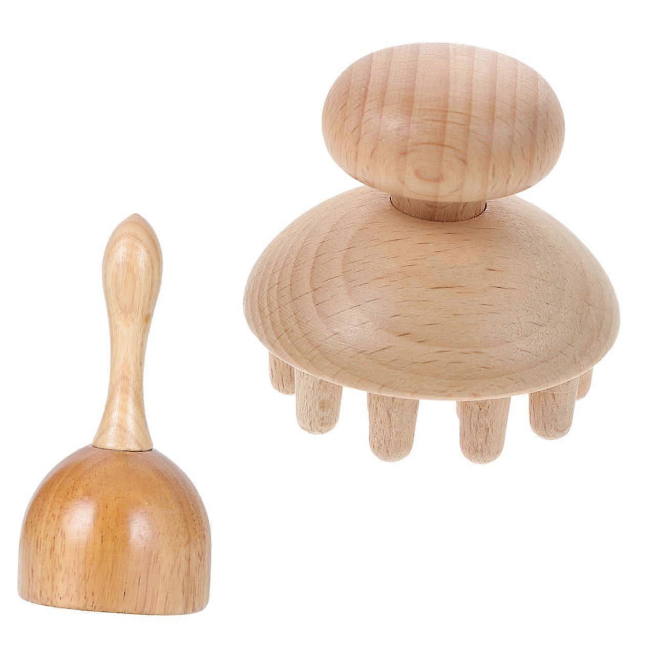 Multifunctional Cuing Sets Massage Trigger Point Massage Wooden Therapy Cup for Drainage