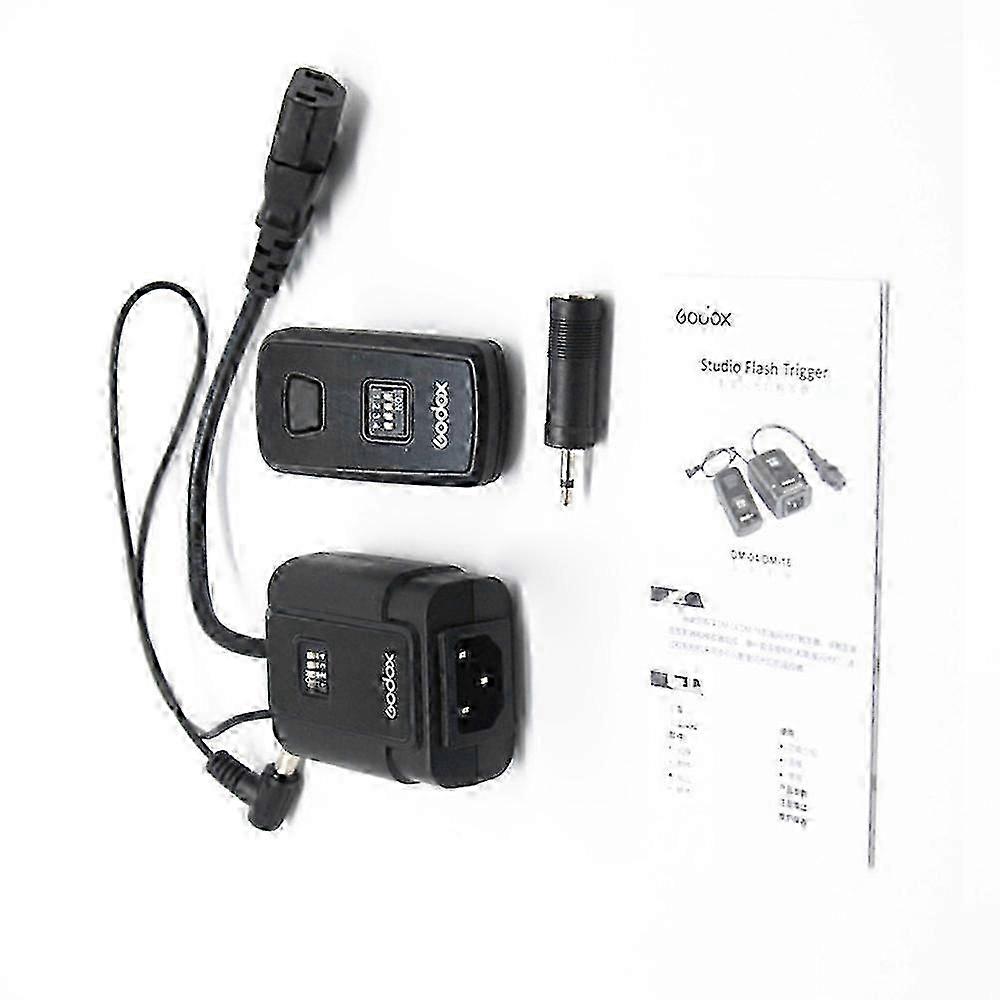 2025 DM-16 16-Channel Studio Flash Trigger Wireless Remote Transmitter & Receiver