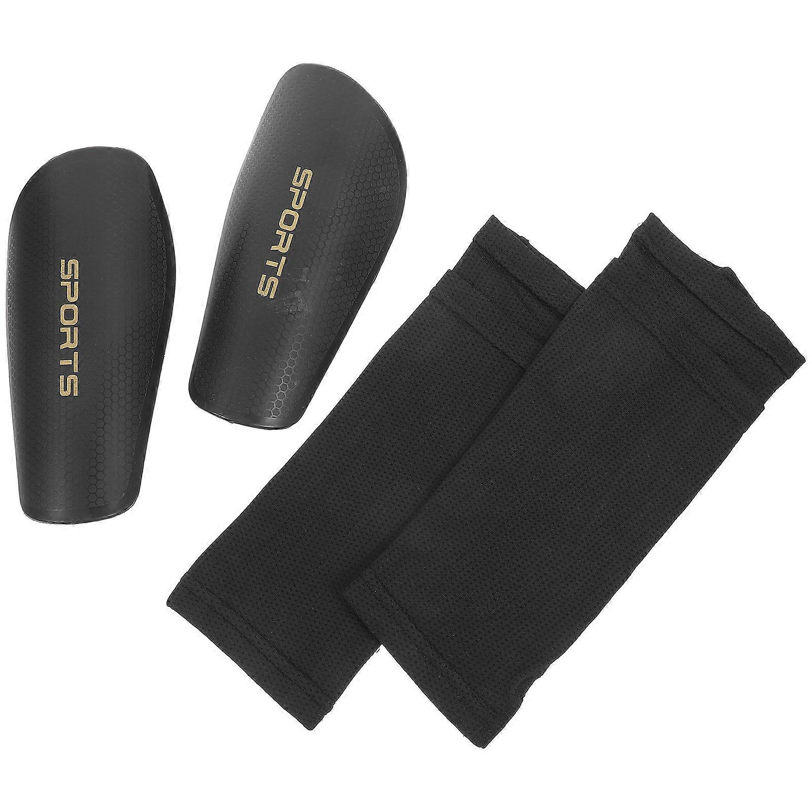 Soccer Shin Guards Insert Style Shin Guard Protection Sock 1Set Breathable