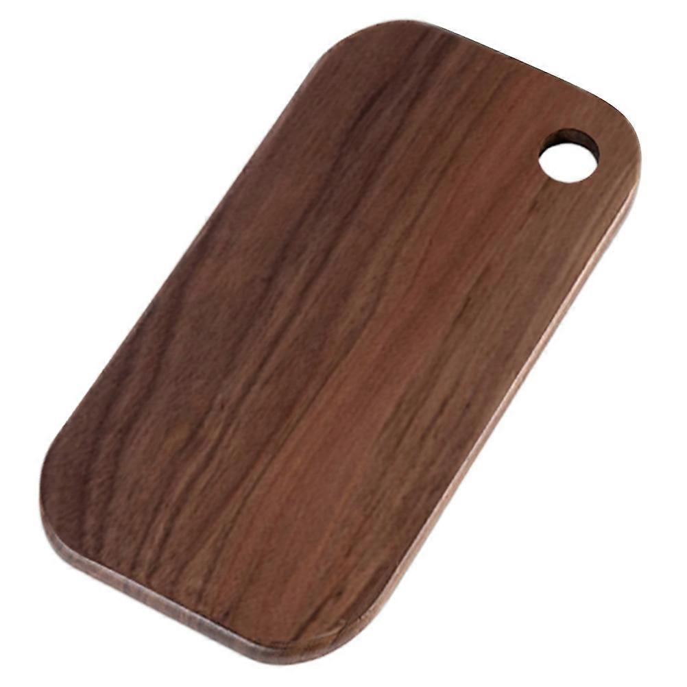 Wooden Cutting Board for Home Use Coffee Color Compact Size Lightweight Perfect for Kitchen and Picnic 7.9"x5.5"