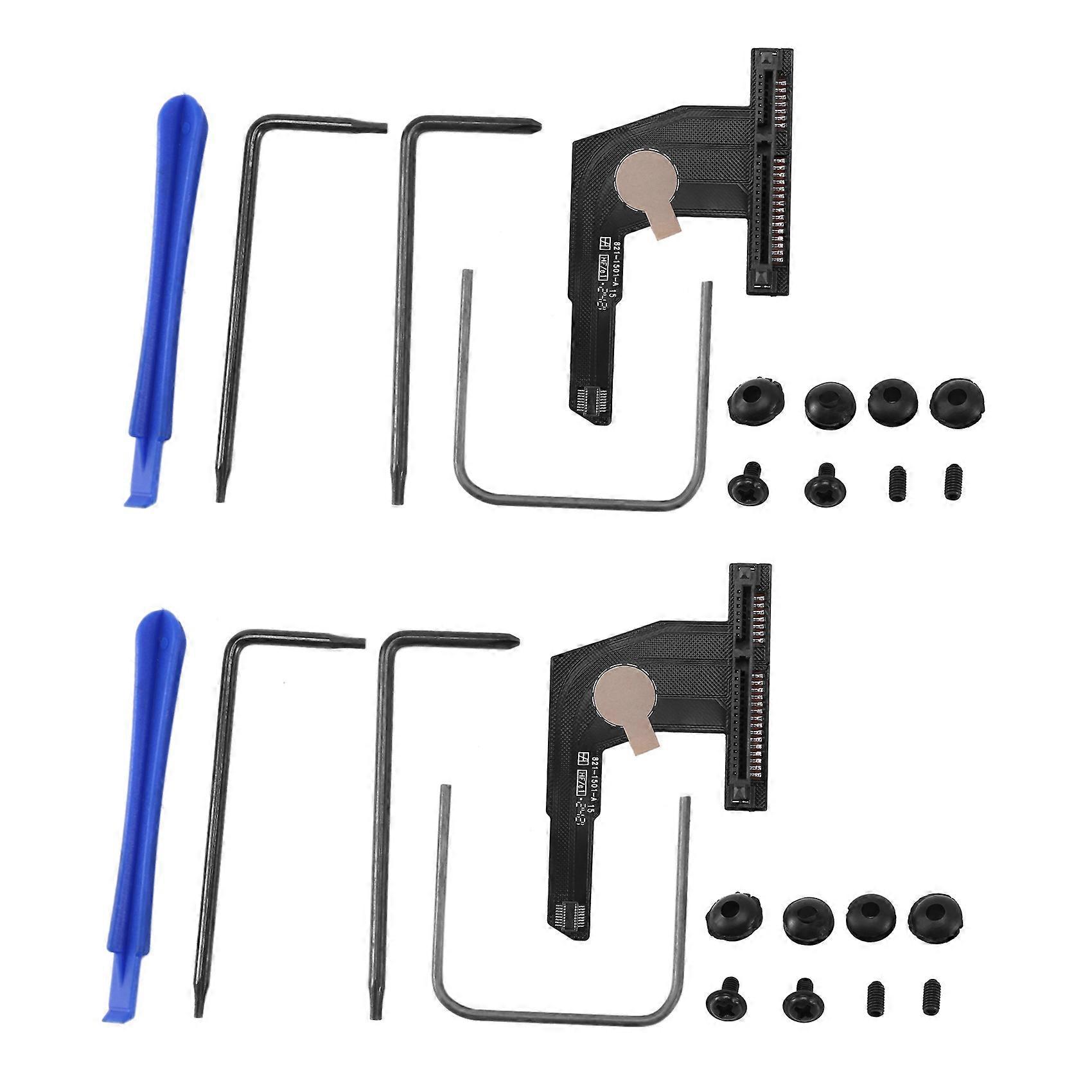 2X Dual Hard Drive HDD DISK SSD Flex Cable Replacement for Mini A1347 Server 076-1412 922-9560 8