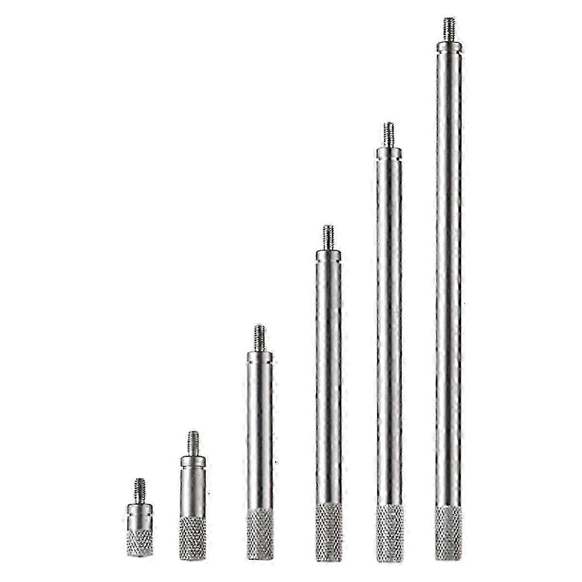 6pcs Dial Indicator Extension Stem Rod Set M2.5 Thread,10-100mm Extend Rod,Measurement for Dial & Digital Indicators hwy
