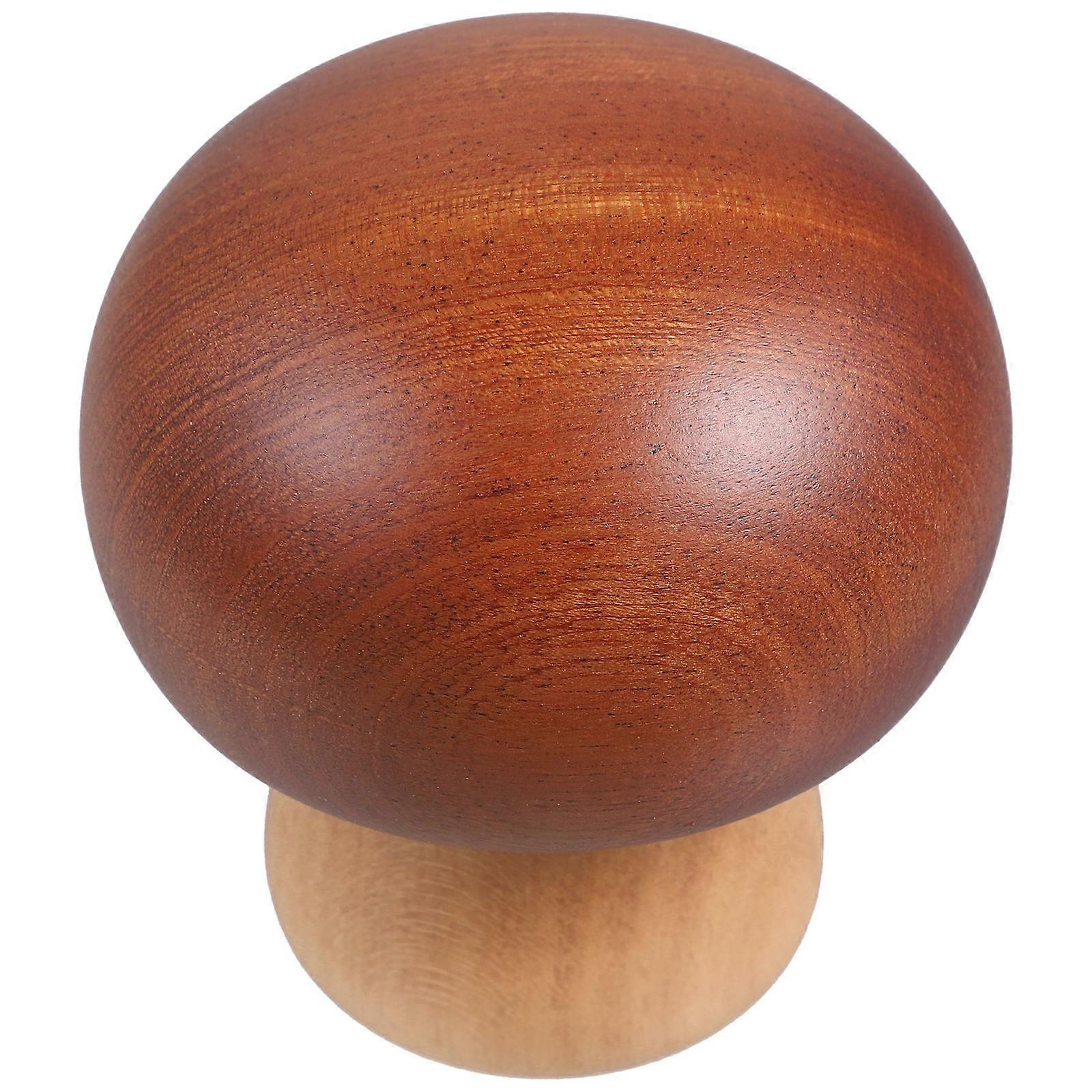 Simple Mushroom Shaped Portable Wood Music Box 1 Set Decorative
