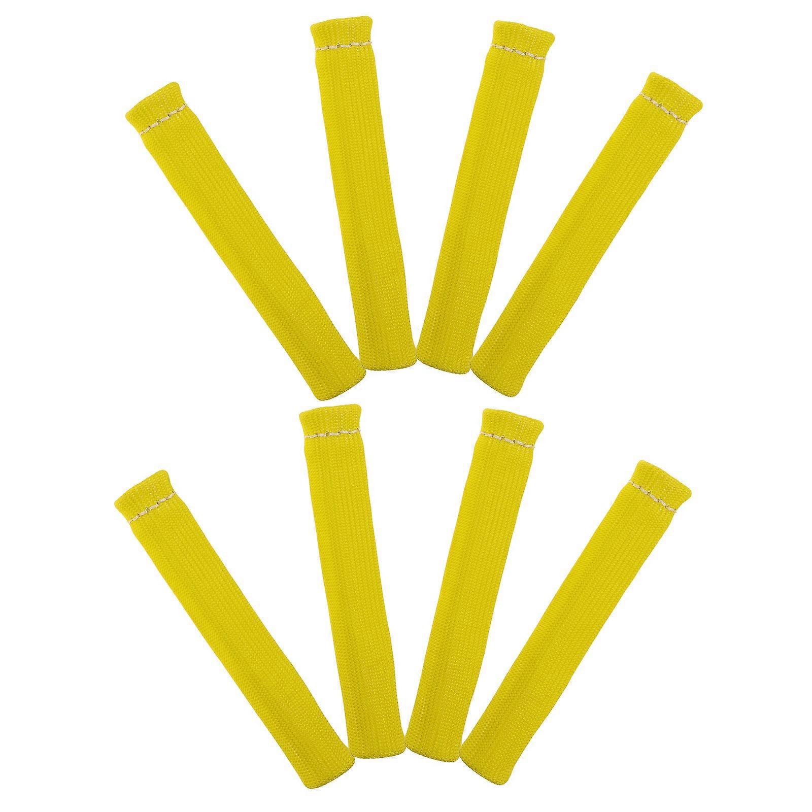 Yellow Fiber Protective Case for Spark Plug Cover with High Temperature Insulation Easy