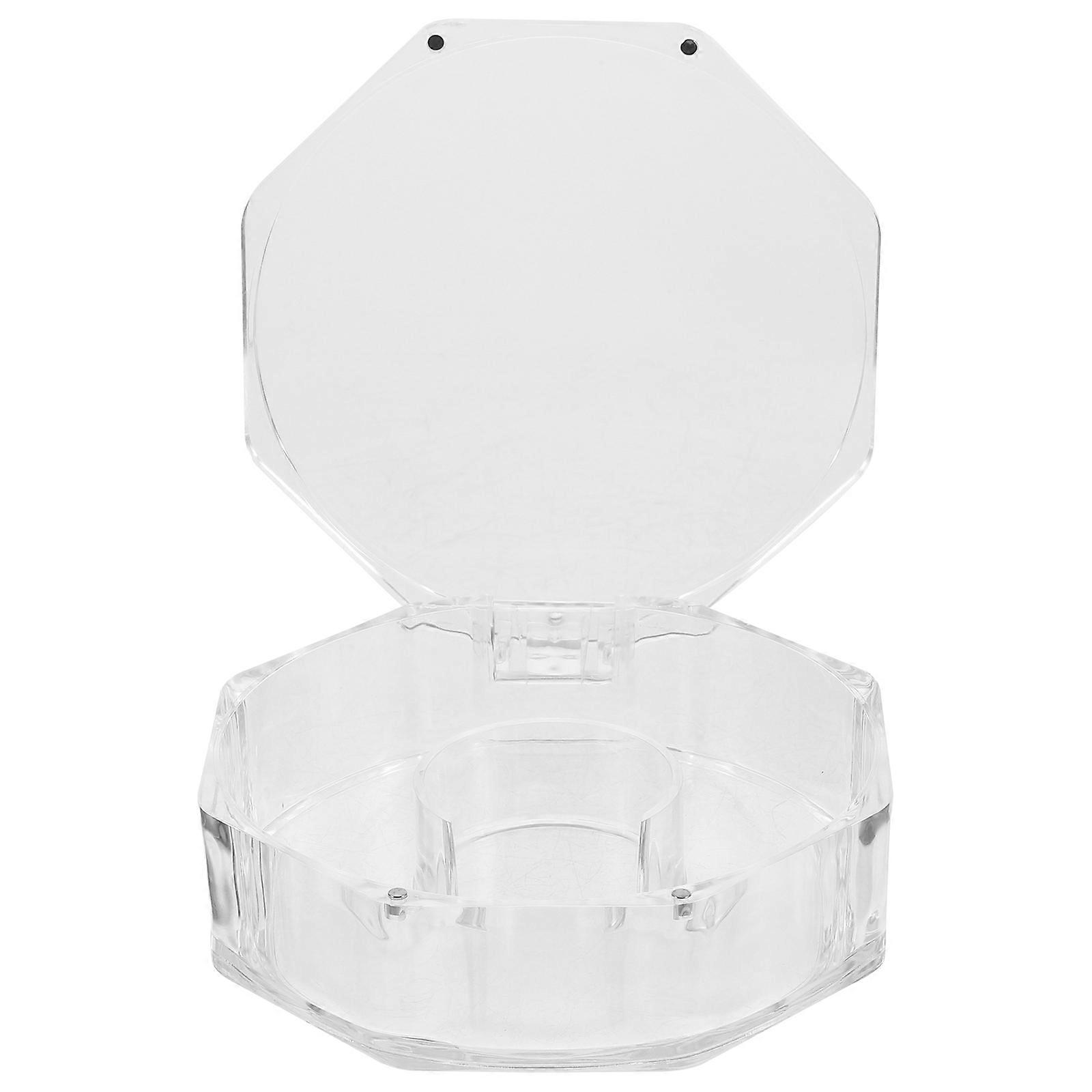 Clear Acrylic Bracelet Display Box for Storage and Display of Buddha Beads and Jewelry 8.5 x 3.5 x 3.5 Inches