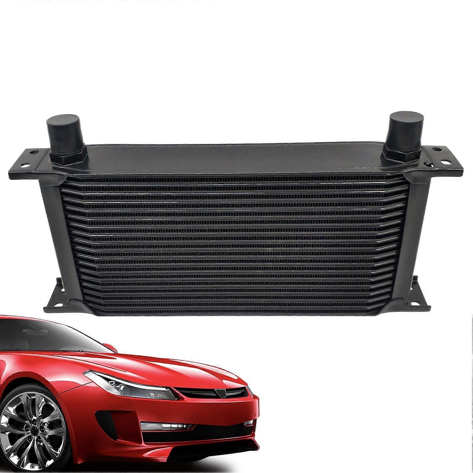 Oil Cooler Radiator, Versatile Cooling System for Vehicle Radiators | Replacement Parts for Auto SUV, MPV 19 Rows