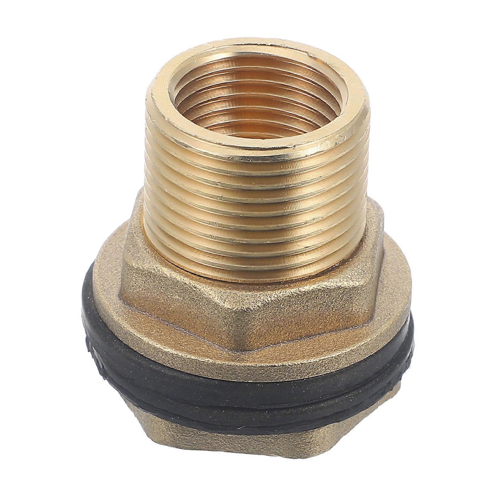 Raindrops Hose Adapter 1 Set Metal Water Hose Connector Fits Hose and Pipe