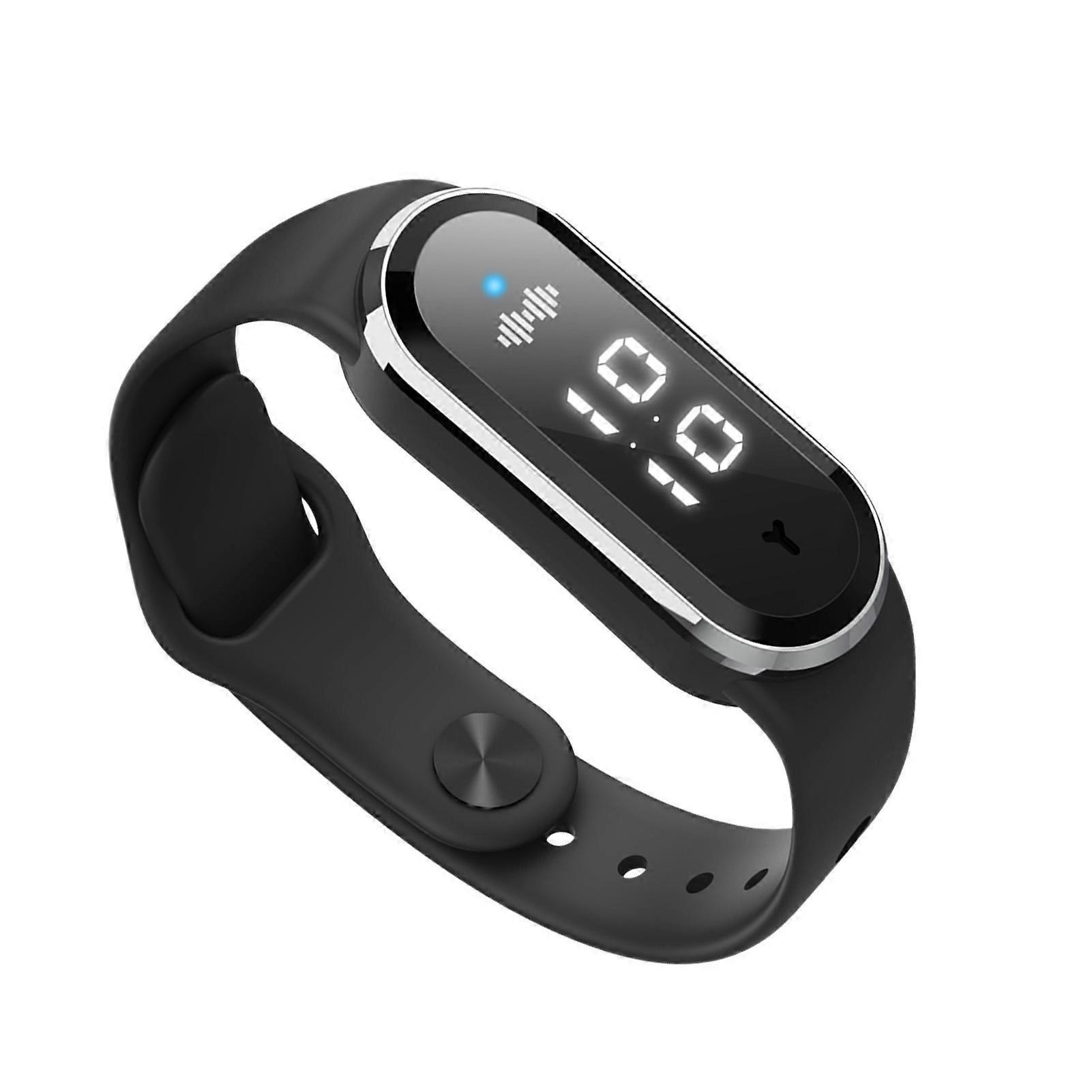 Ultrasonic Mosquito Repellent Bands Non-Toxic DeetFree Bug Insect Repellent Band Reusable Long Protection Support Clock