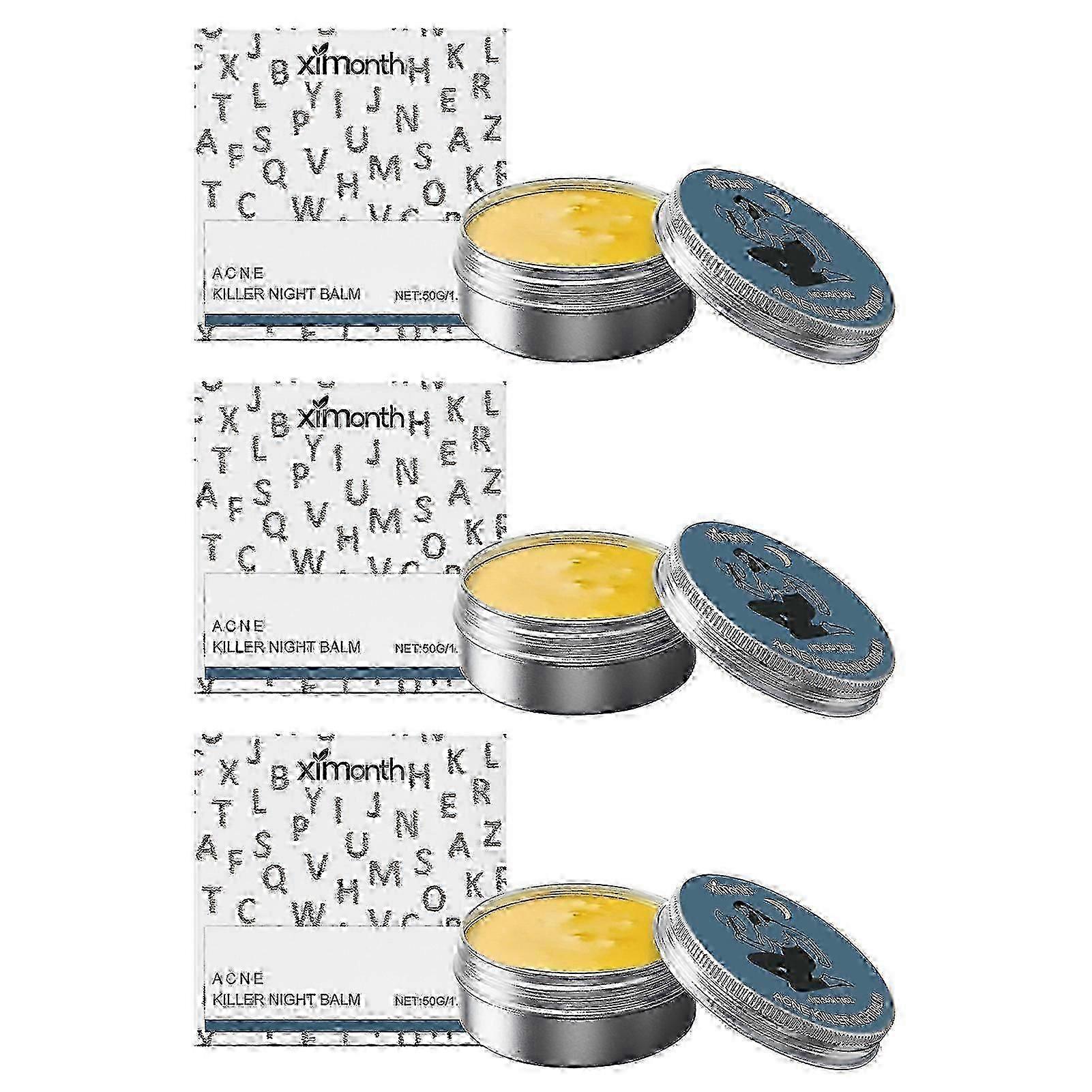 1-3pcs Acnes Redness Killer Deep-cleaning Moisturising Natural Acnes Clearing Cream for Women Men