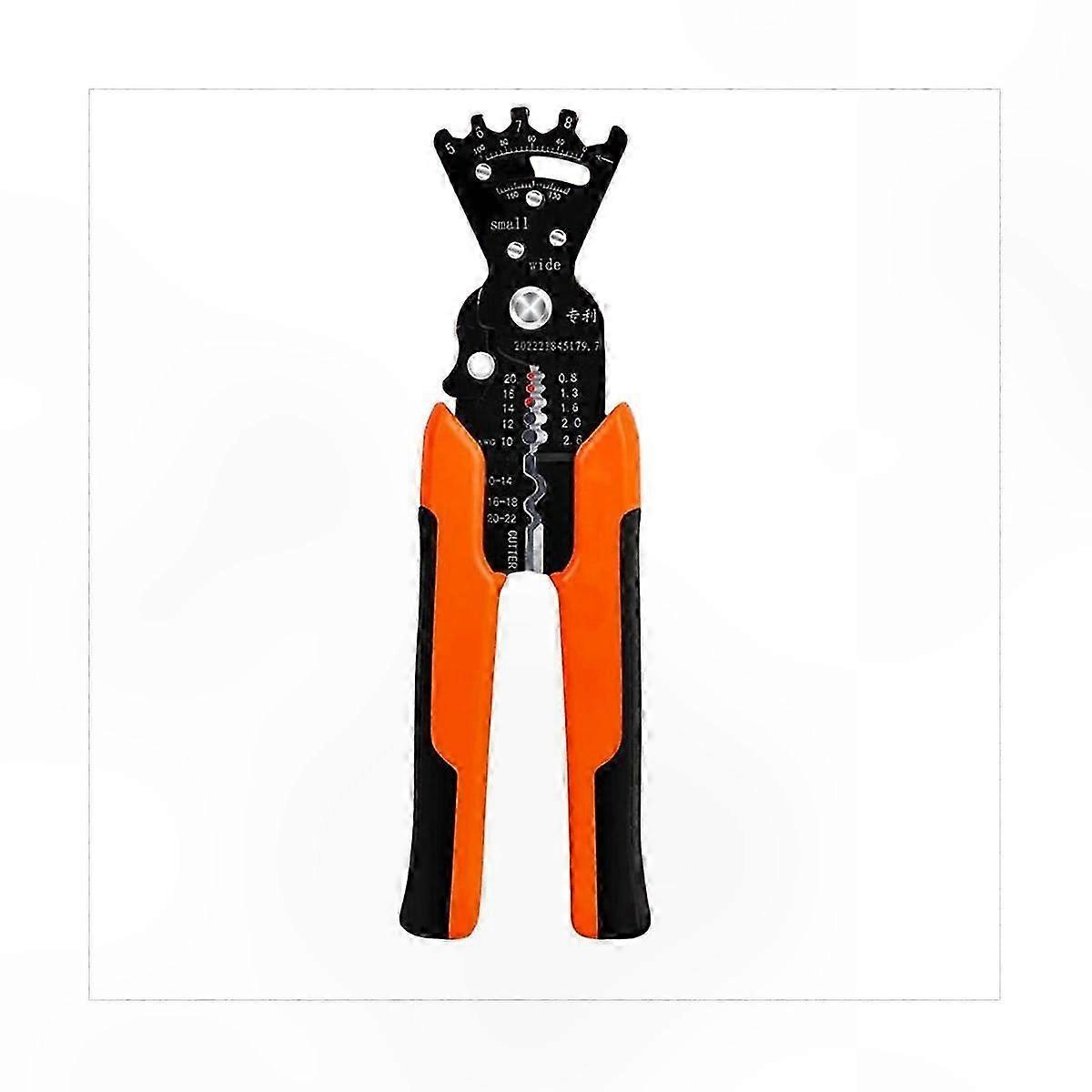 Electrician's Multi-Tool Wire Cutter and Stripper for Various Wire Types