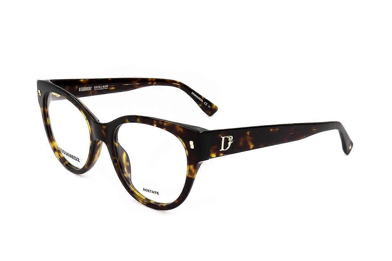 Eyewear Frames Dsquared2 D2 0069 086 HAVANA 52/18/145 WOMAN