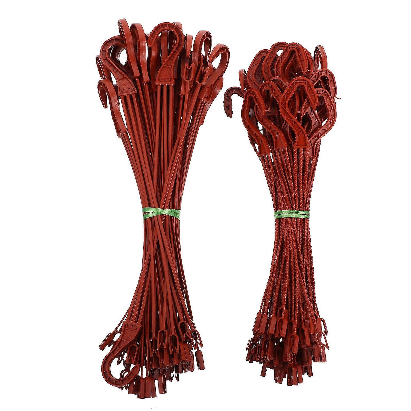 Hanging Planter Hooks 60Pcs Designed For Homeowners To Decorate Balconies With Plant Pots Dark -Shaped With Load-Bearing Functionality