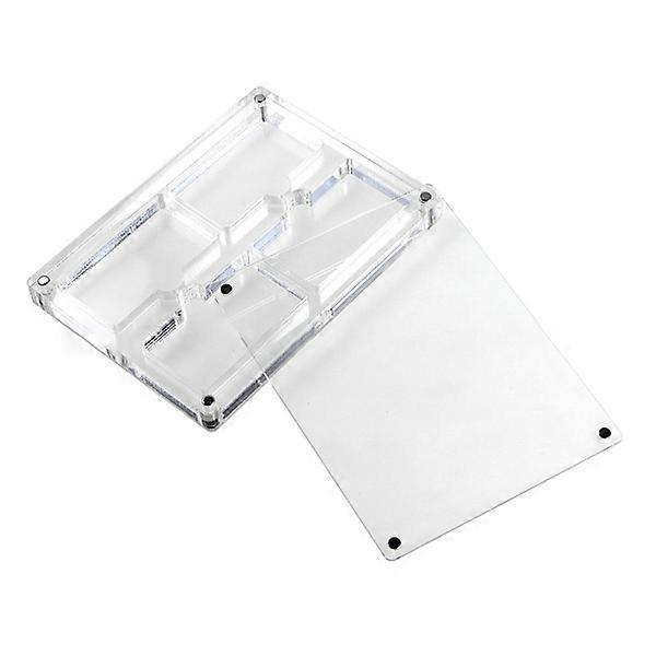 4 in 1 Transparent Game Card Holder Dustproof Portable Organizer Box for GBA Cartridge Protector Game Card case