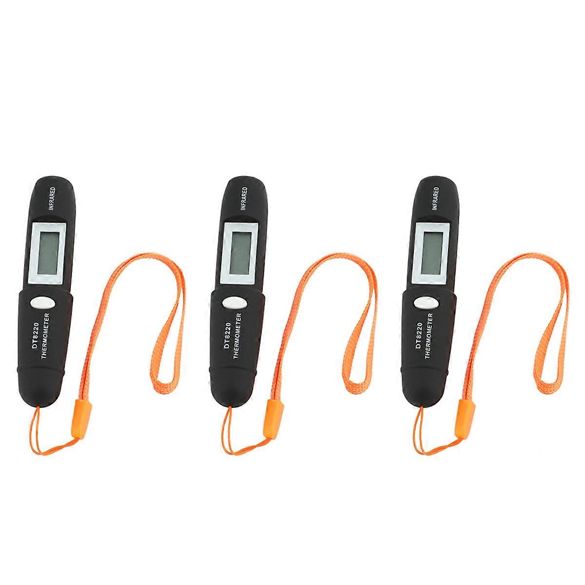 3X Non-Contact Mini Infrared Thermometer IR Temperature Measuring Digital LCD Display Infrared Pen D