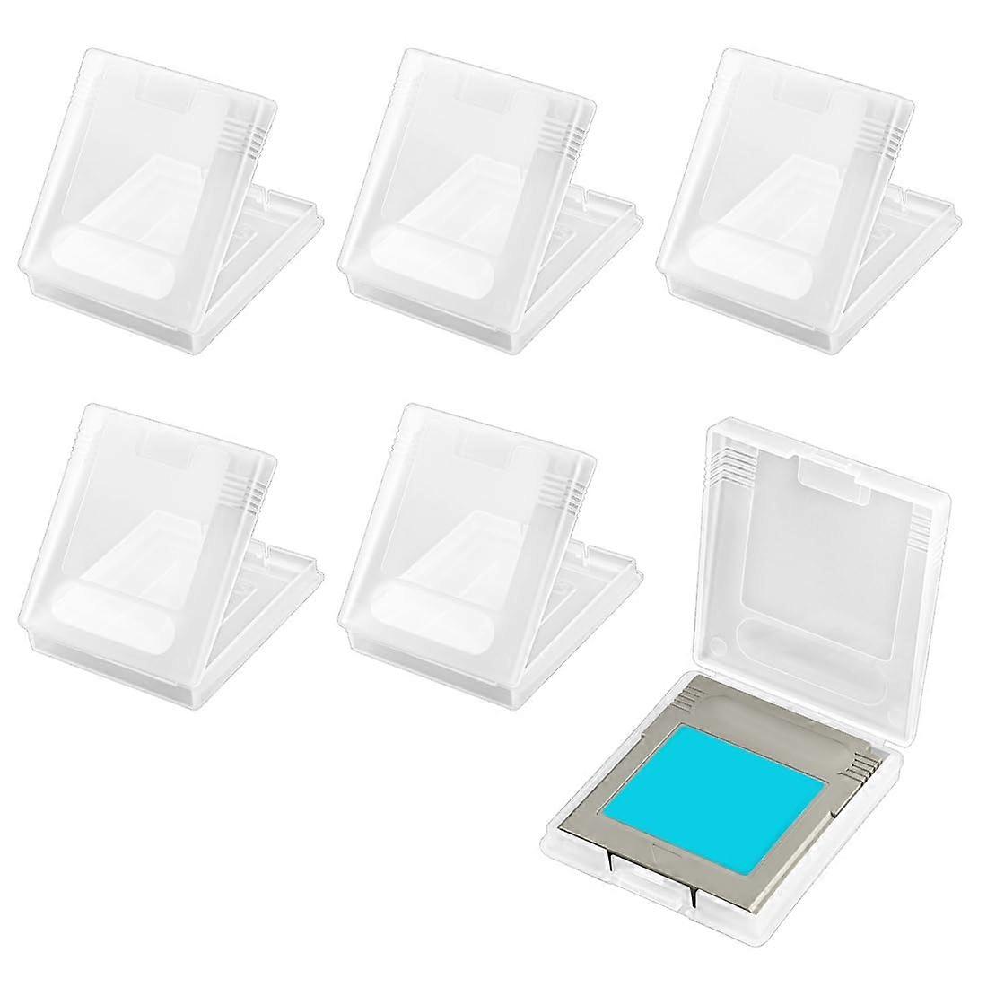Game Boy Cases, Pack of 6 Transparent Protective Cases