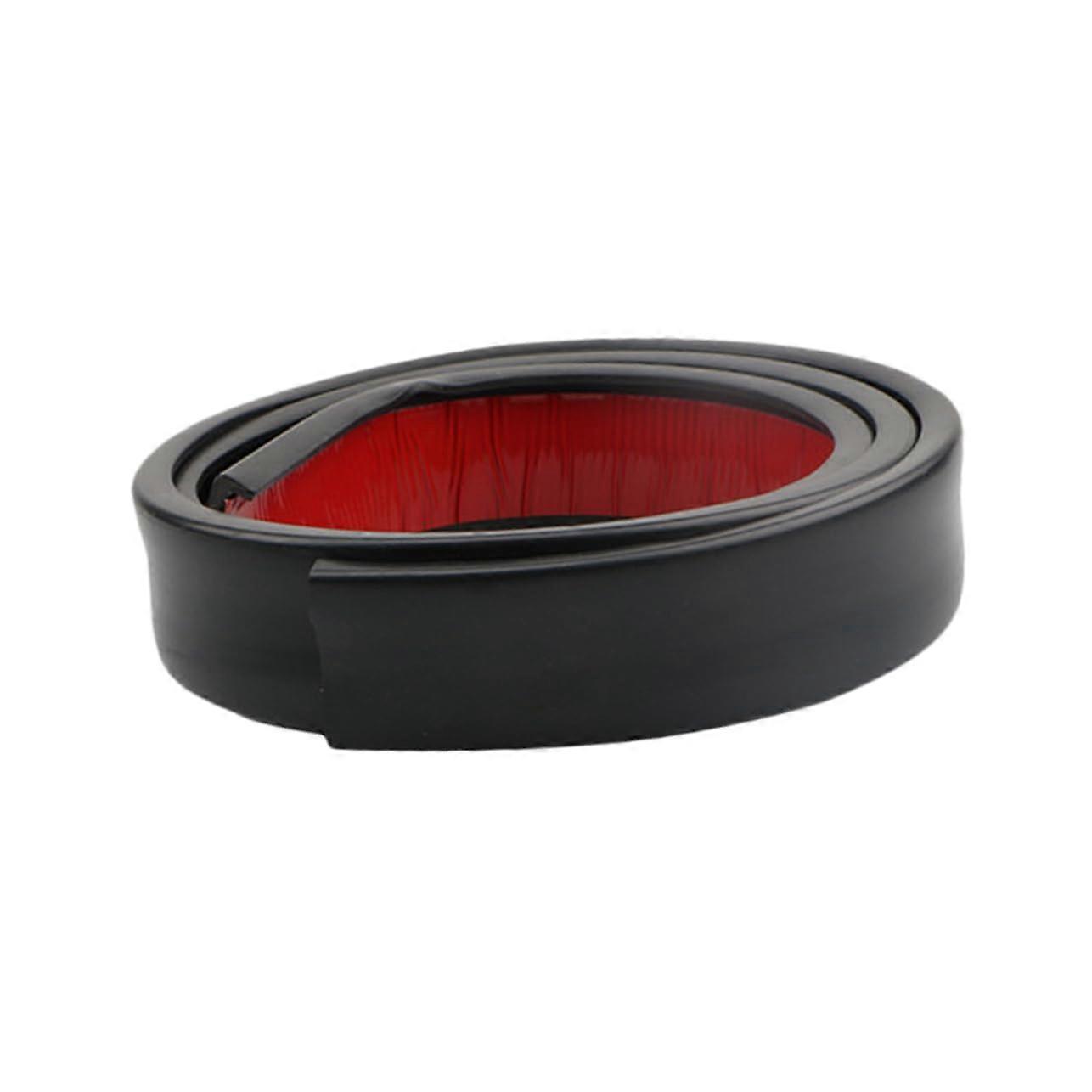 Wheel End Anti-Collision Strips for Car - Black Rubber Tyre Protective Decorative Strips for Front Wheels, Stylish and Durable