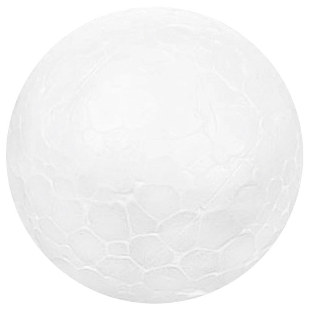 DIY Foam Ball Solid Craft Ball For Christmas Decoration Creative Users 25.00X25.00X25.00CM White Foam 1Set