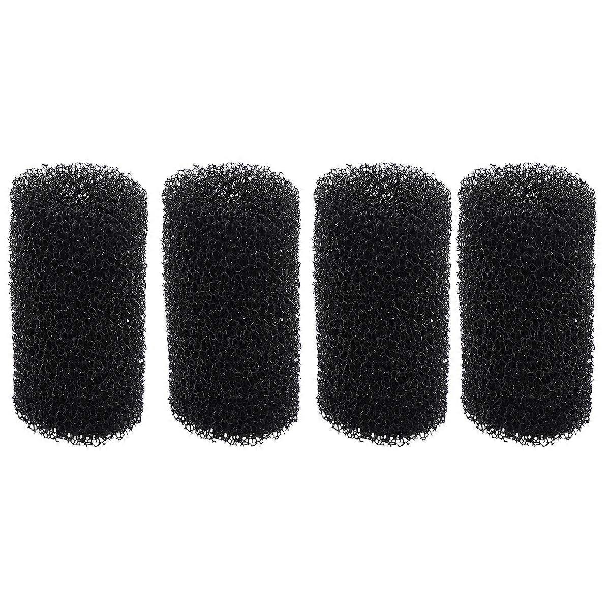 Oil-Absorbing Sponge for Pool 12Pcs Black for Home Use Compatible Pool Filter Sponge