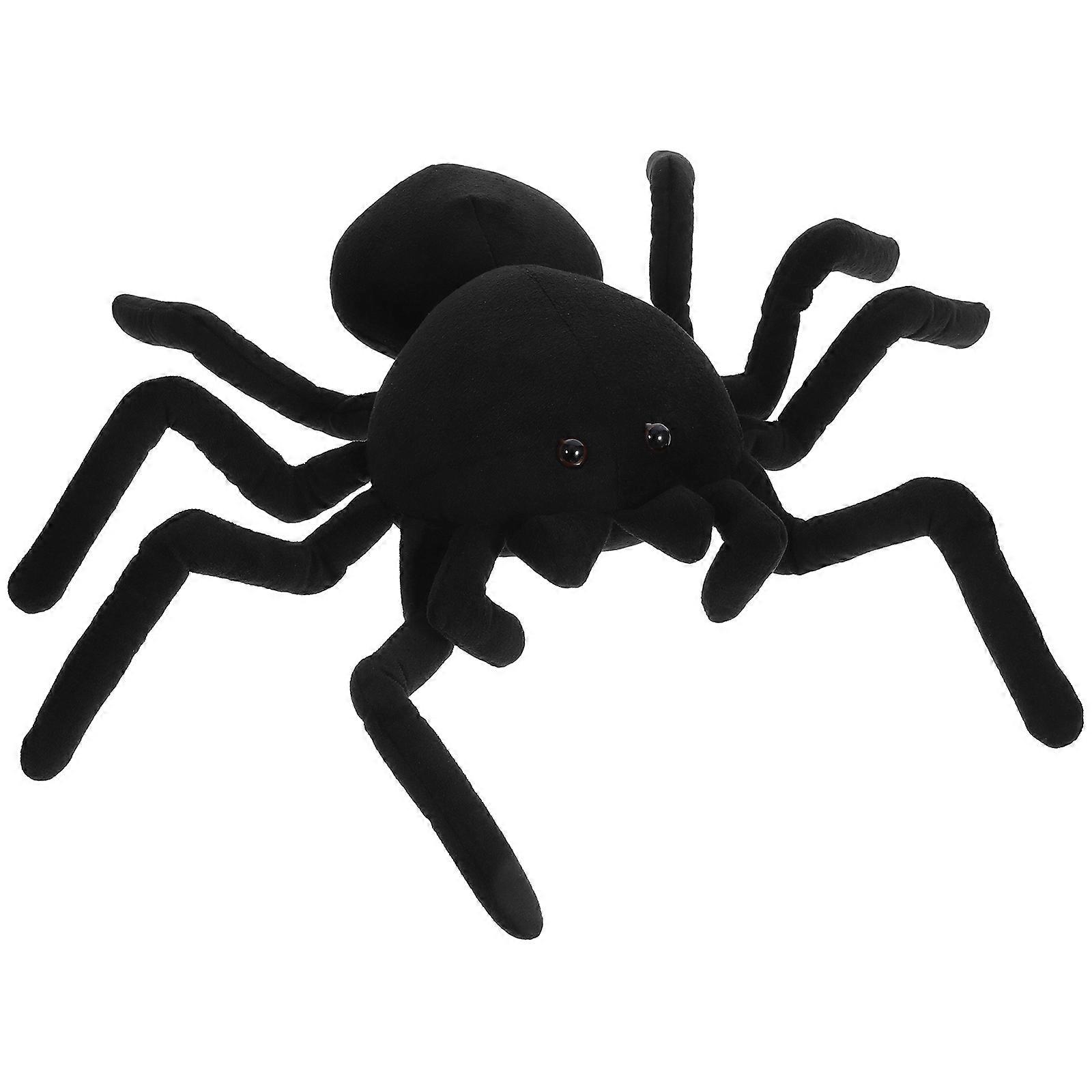 Plush Spider Doll Toy for Home Black Spider Plush Stuffed Toy