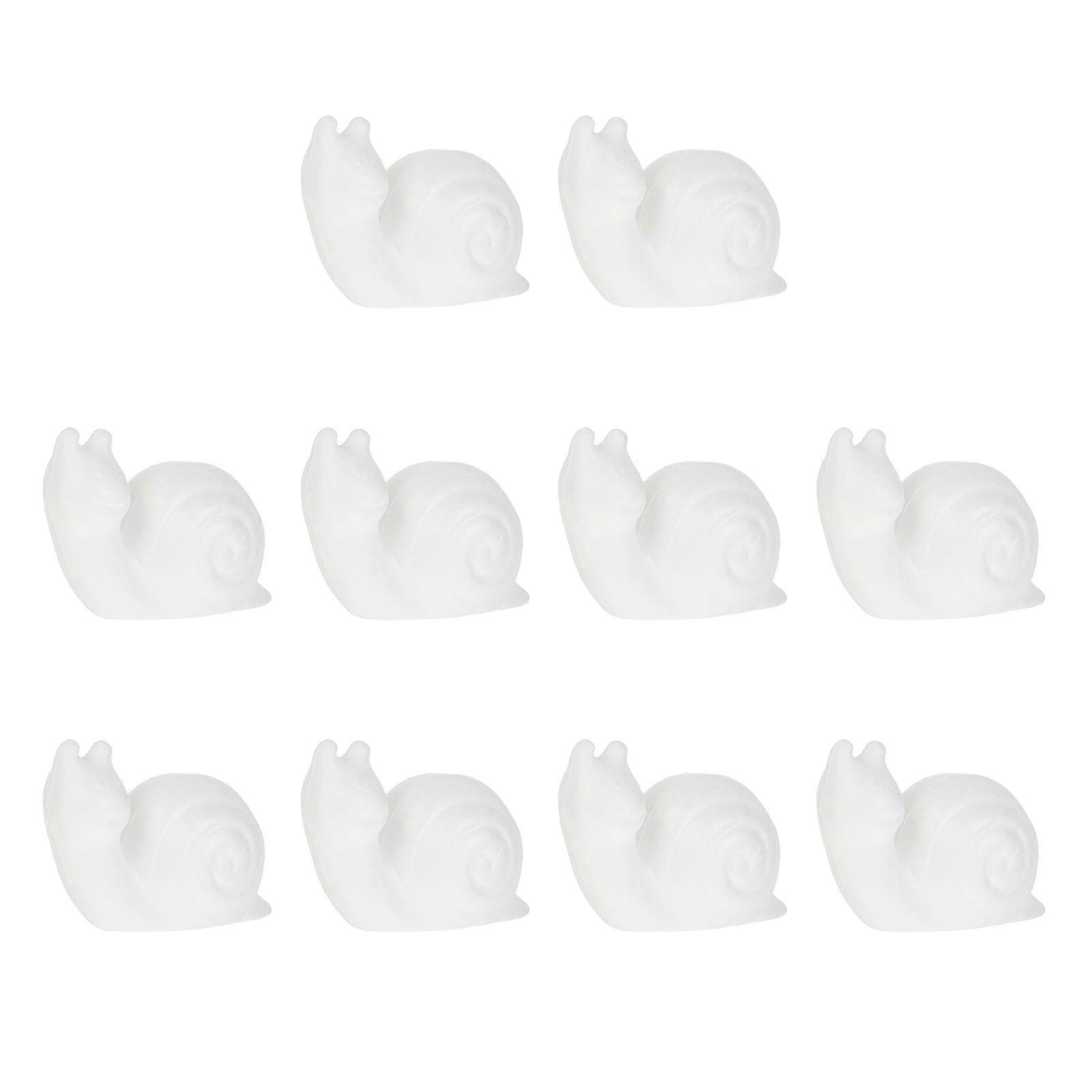 Children's Snail Shape DIY Foam Model Toy 10 Pcs Suitable For Arts And Crafts And Home Decoration