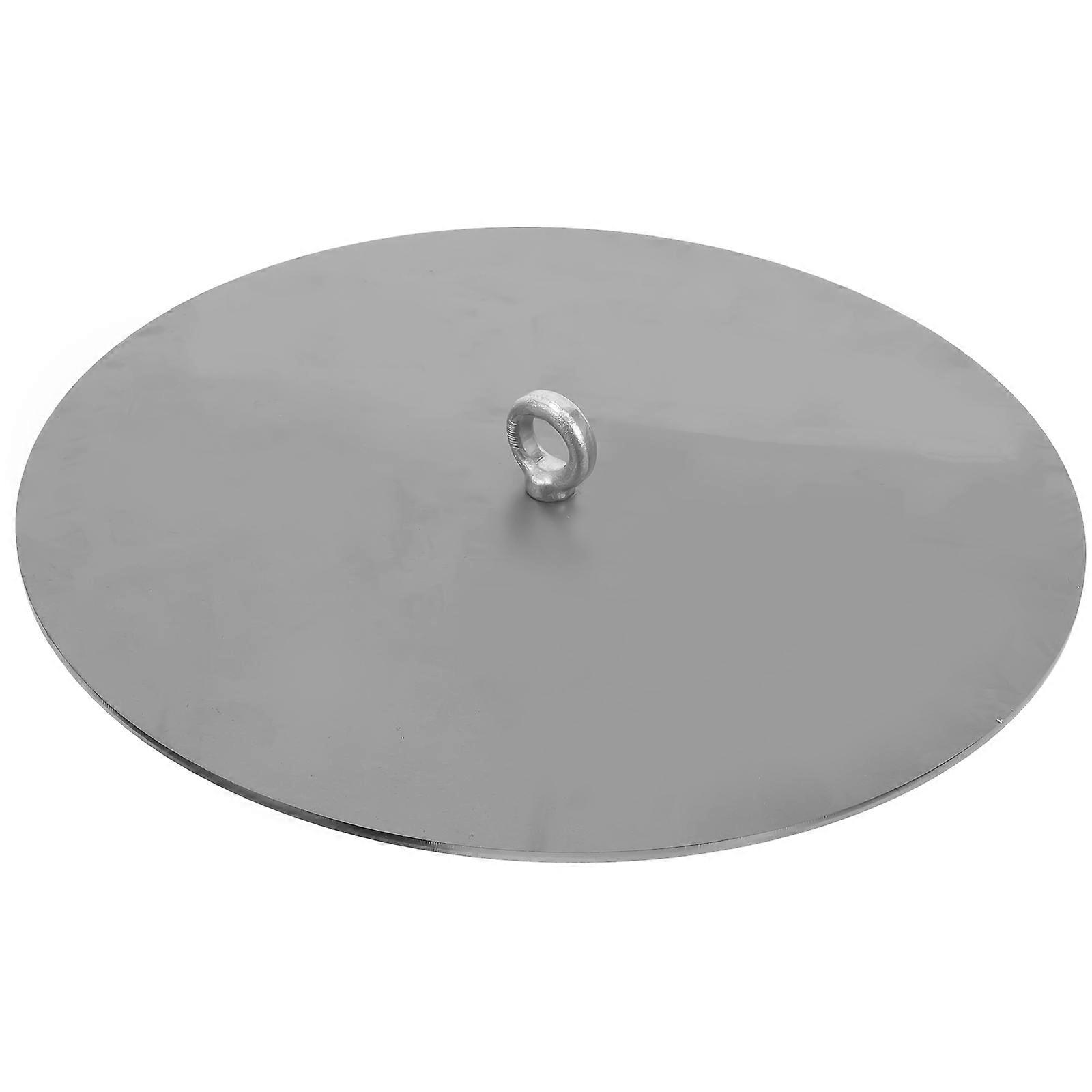 Iron Stove Cover Multi-function Lid For Households Restaurants Hotels Improves Combustion Efficiency 1Pcs
