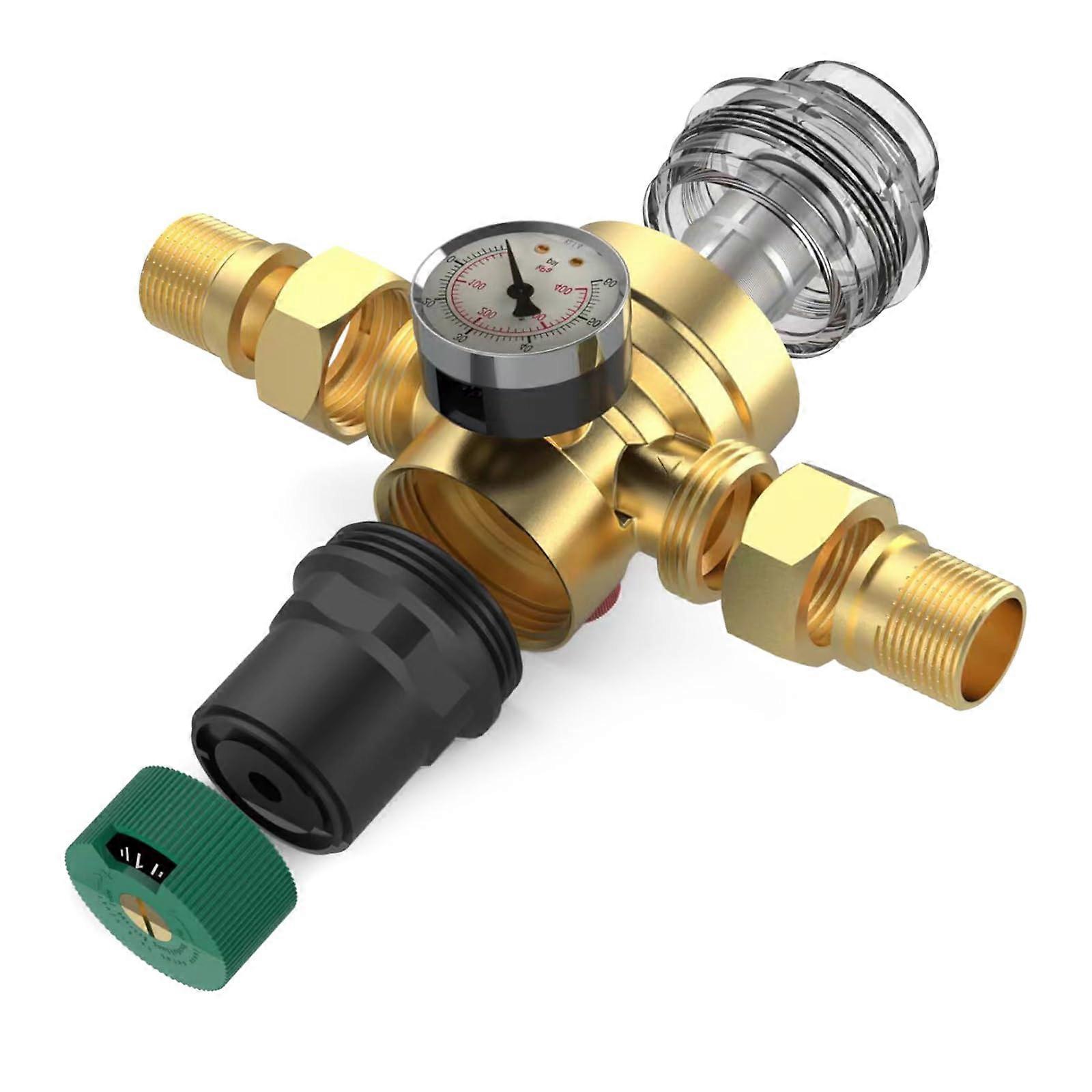 Wasserdruckregler Messingregelventile DN15 DN20 Trinkwasser Regulierungventile für Rohrsysteme und Sanitärinstallationen