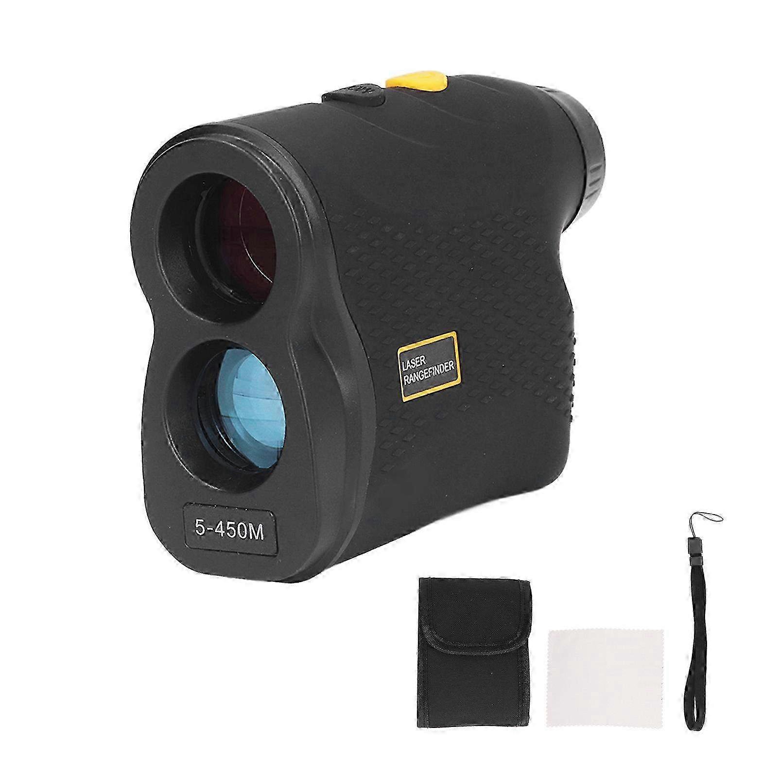 High Accuracy Handheld Golf Range Finder - Waterproof & Dustproof Ergonomic Design with 450 Meters Maximum Distance Measurement