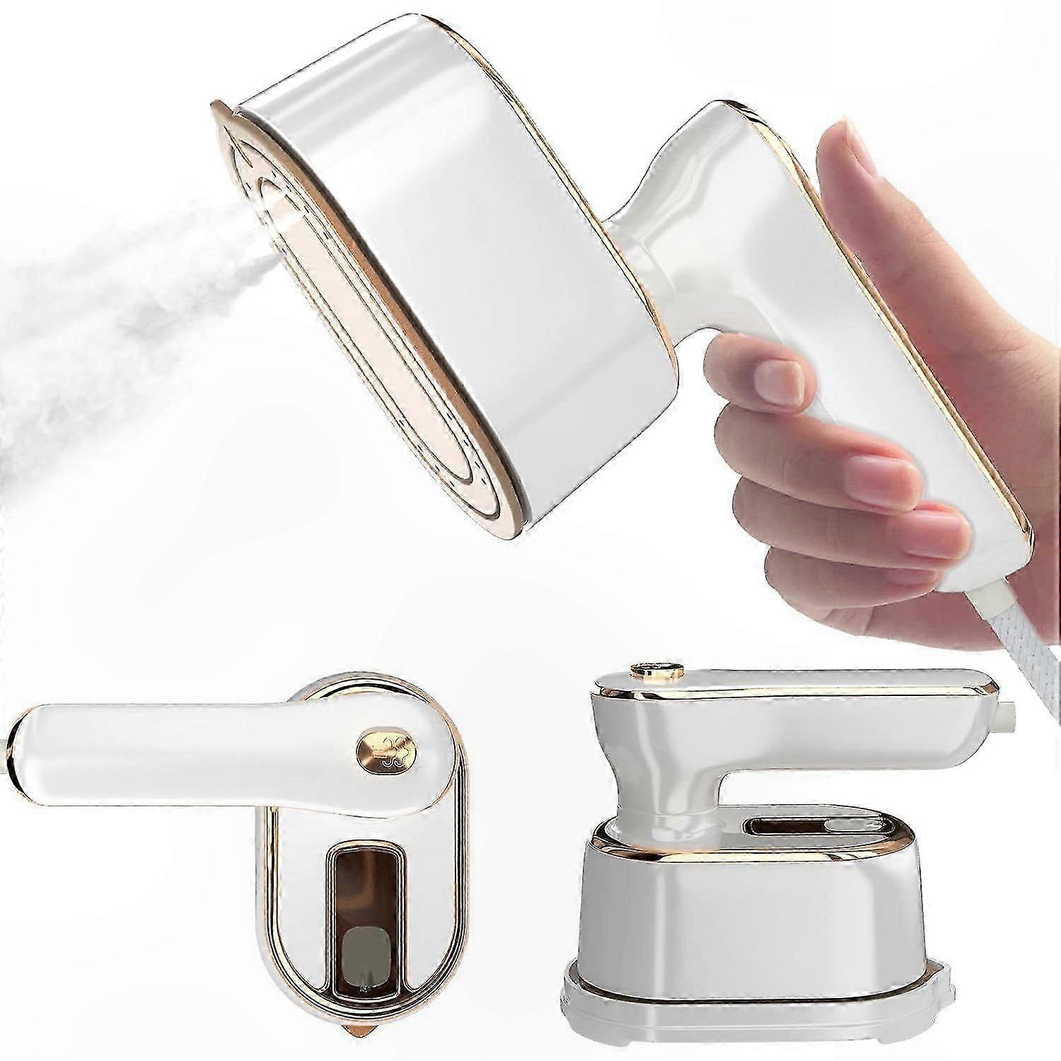 Compact 1000W Foldable Steamer with Powerful Steam and Portable Design