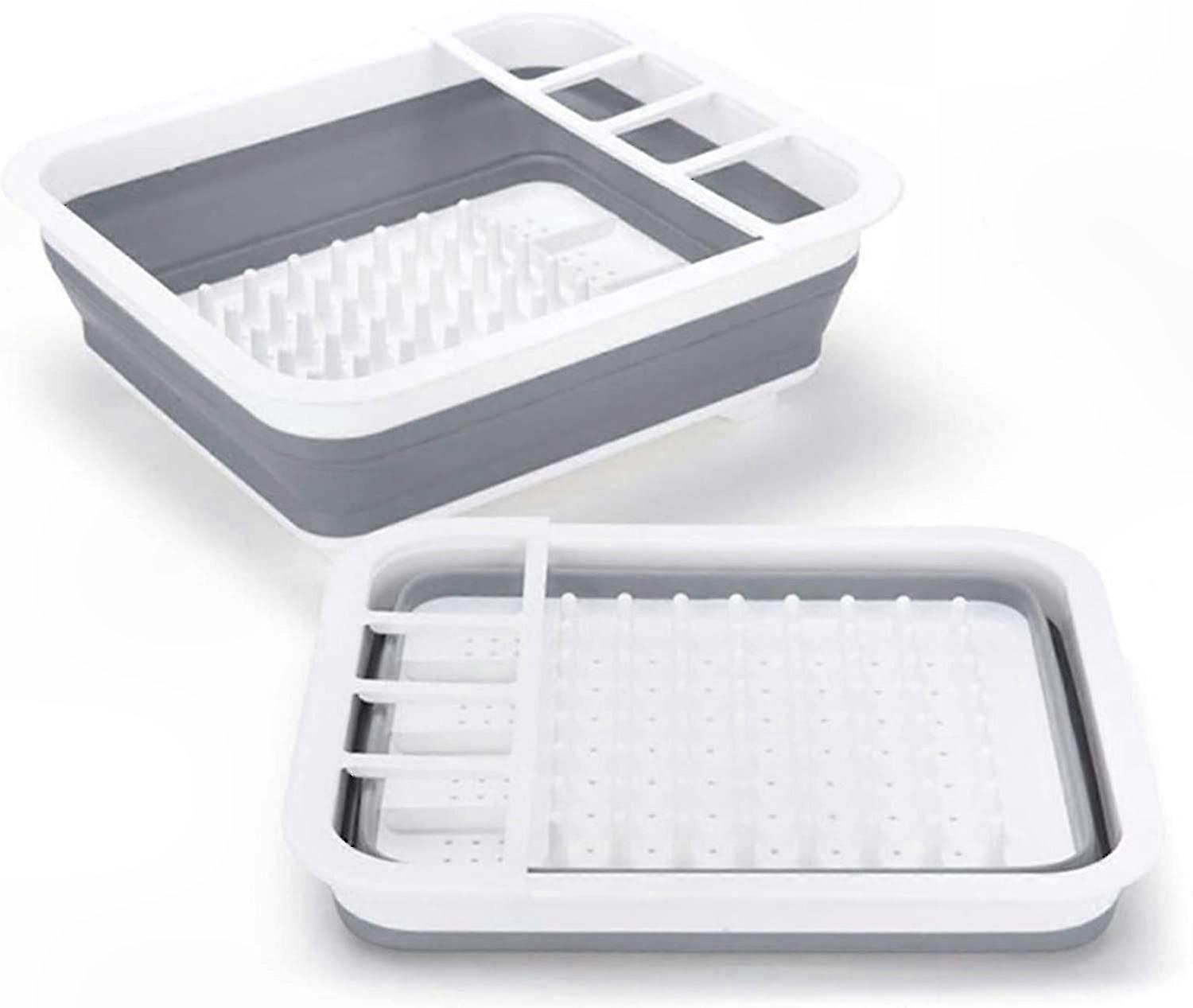 Multipurpose Foldable Drying Rack for Kitchen and Tableware Organization