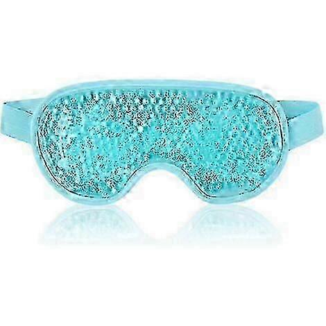 2025 Eco-Friendly Light Blue Reusable Eye Cooling Mask