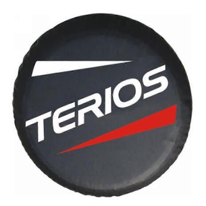 1 X styl samochodu 14 15-calowy wytrzymały skórzany felg zapasowy z PCV Osłona opony Etui ochronne na akcesoria Daihatsu Terios