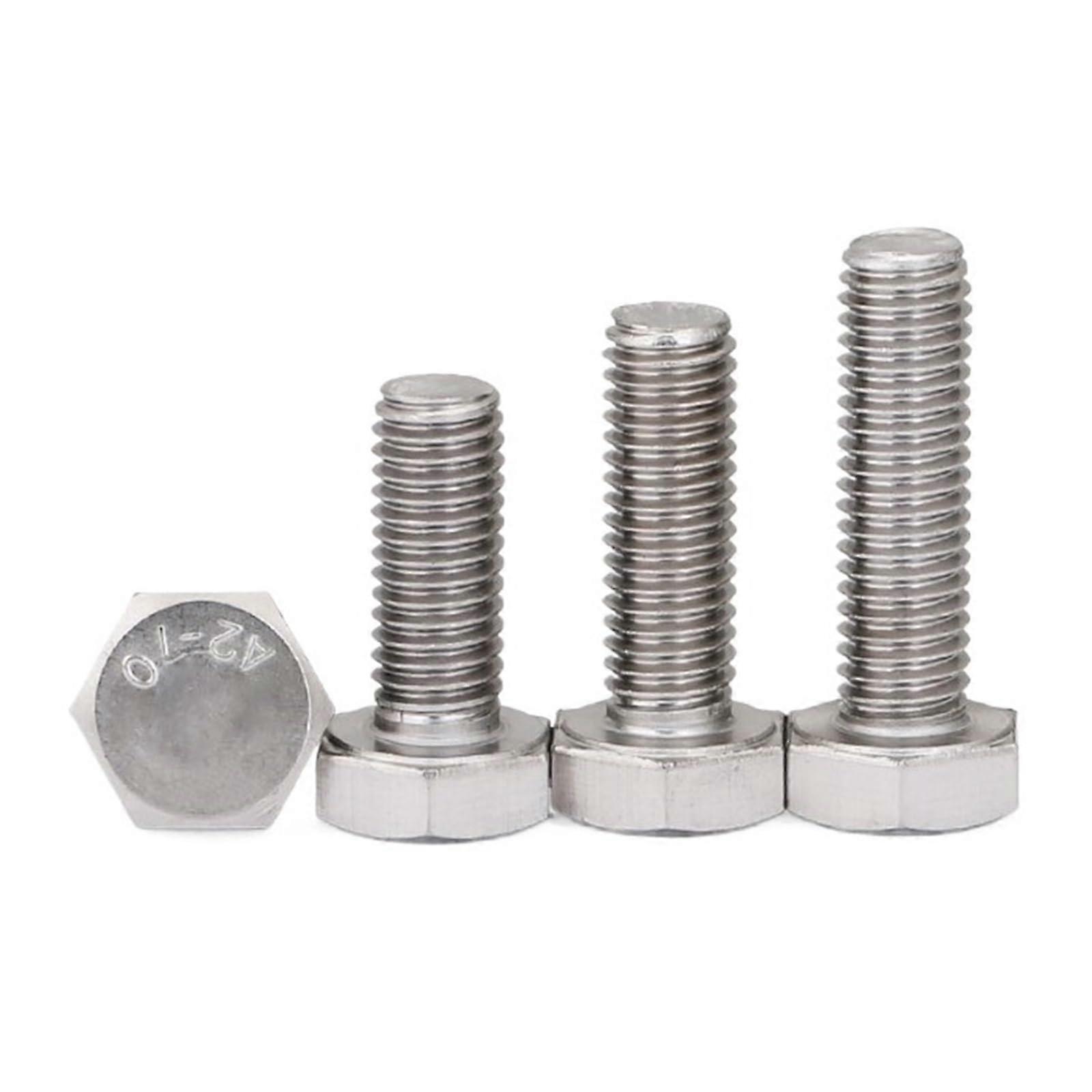 M3 M4 M5 M6 M8 A2-70 304 Stainless Steel Hex Socket Cap Screws Bolts 50MM 10PCS Metric Threaded Fasteners