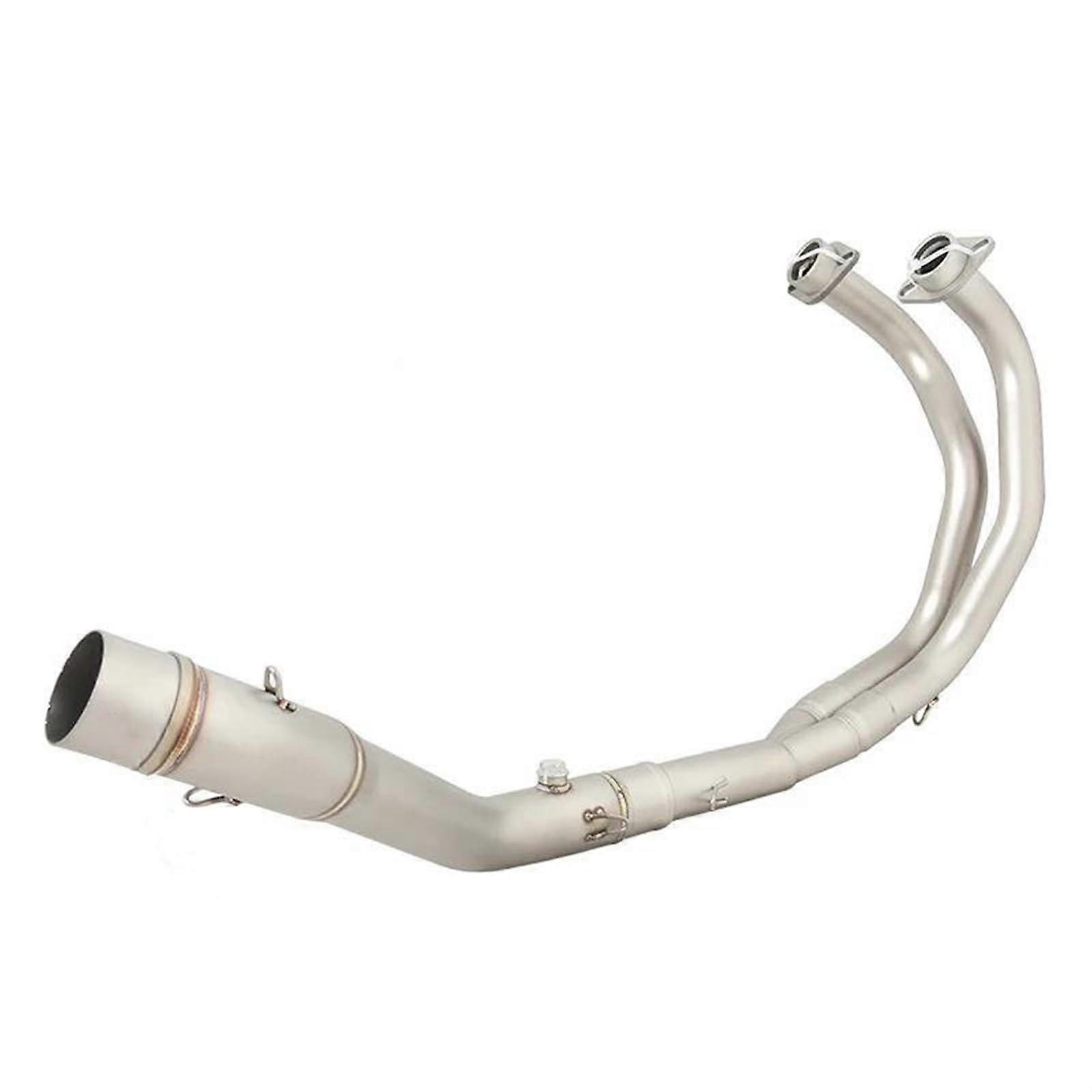 Exhaust system modification front connecting pipe, 51mm muffler for Yamaha YZF R25 R3 MT03 2014 (Type A).