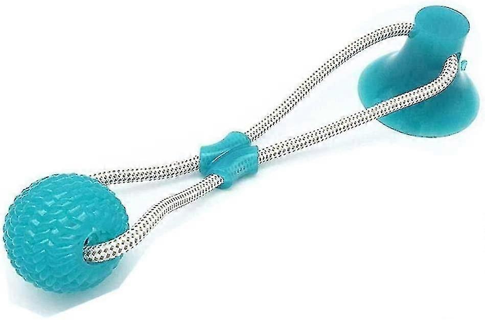 Dog Chew Toy with Suction Cup, Multifunctional Puppy Molar Bite and Cleaning Toy