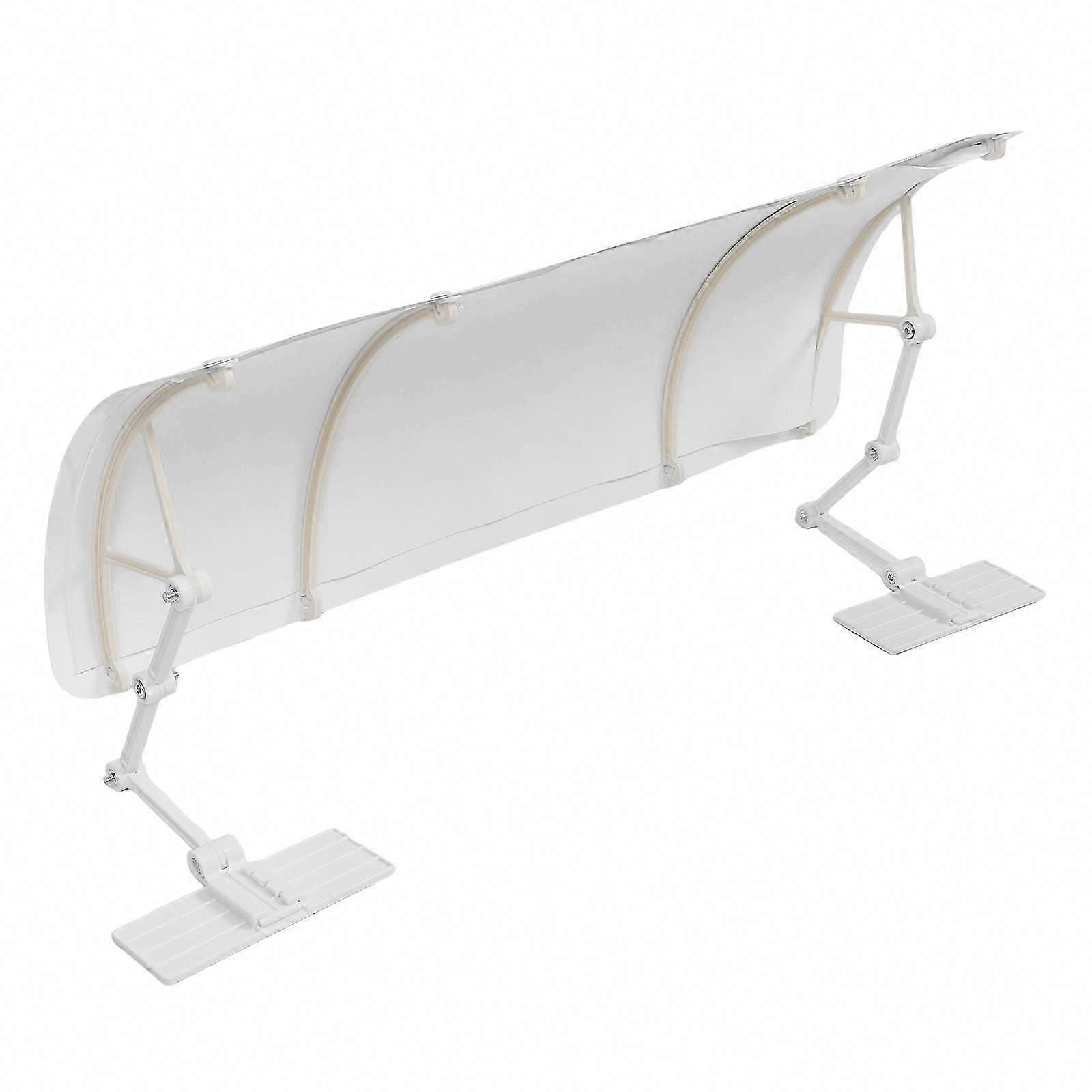 Office Air Conditioning Vent Deflector, PVC Rectangular Shape, Easy Installation, 1 Set