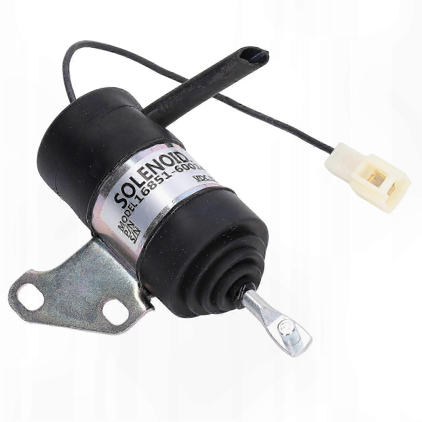 Solenoid Valve for Engine Extinguishing Coil Compatible with Aixam and Kubota Models