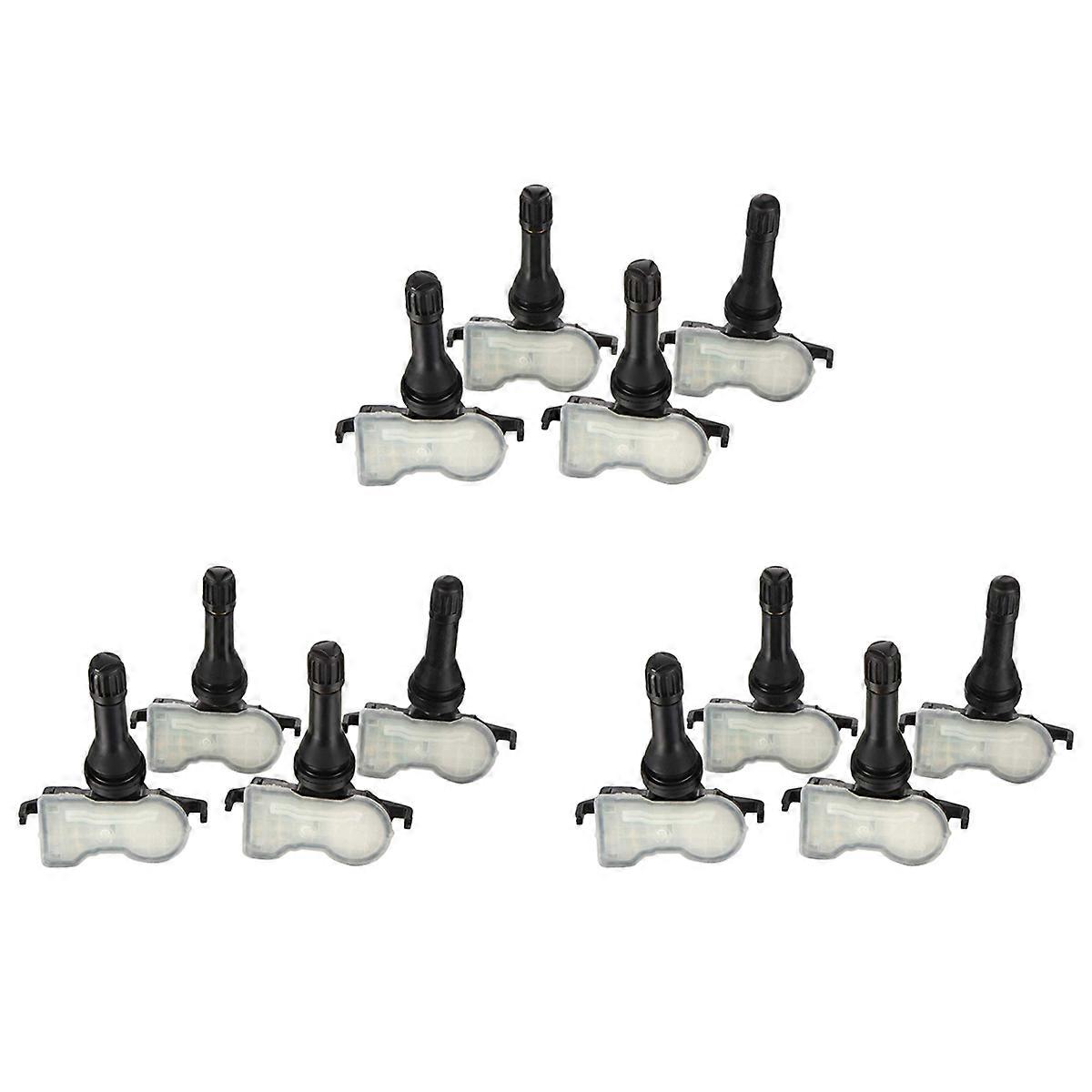 12Pc Car Tpms Tire Pressure Monitoring System Sensor 433Mhz for 68193586Ac 68252493Ab 68105280Af