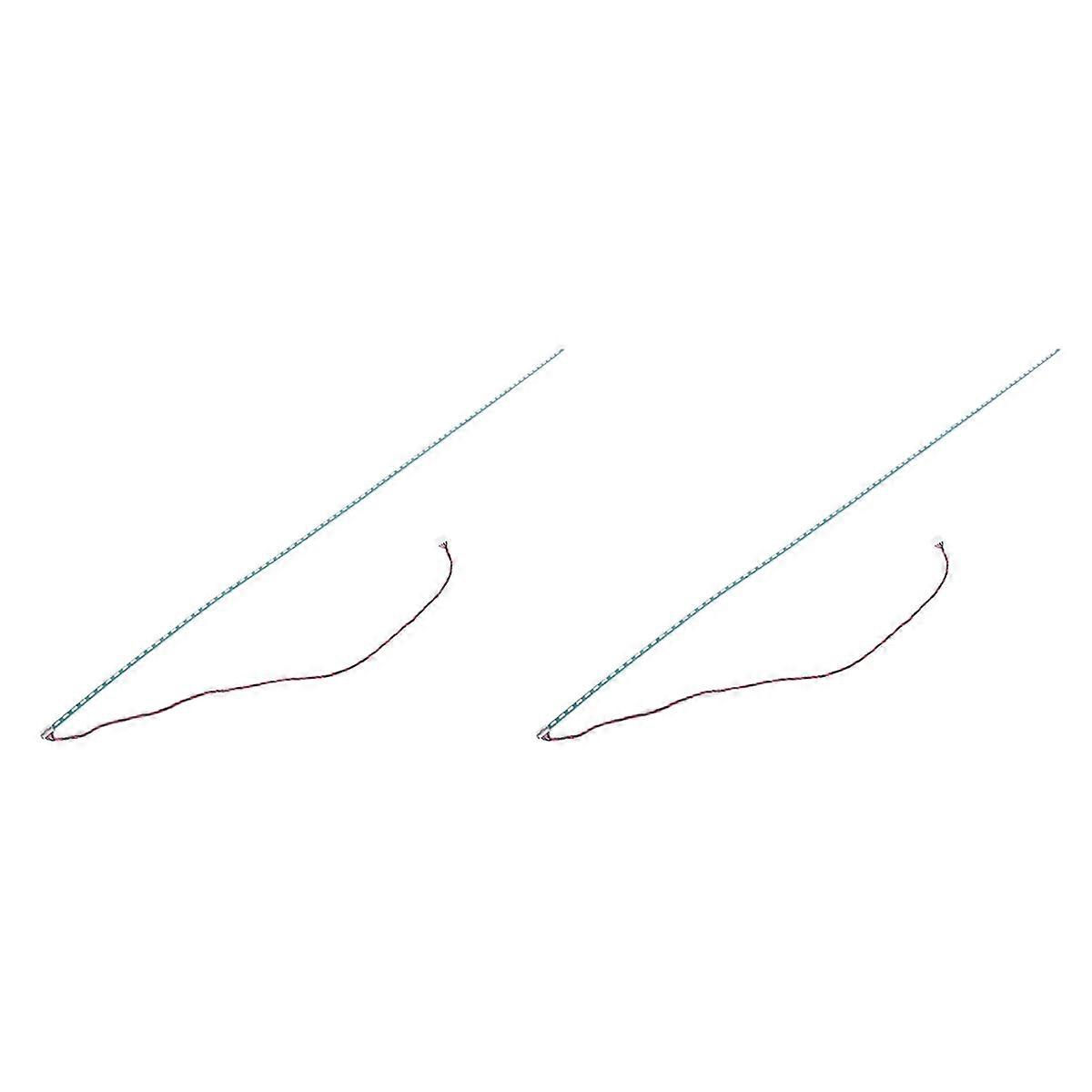 2X 540mm LEDBacklight Strip 60V 80LEDLamps Beads for 23.5Inch 24Inch Lcd Monitor with 6 Pin Power Ca
