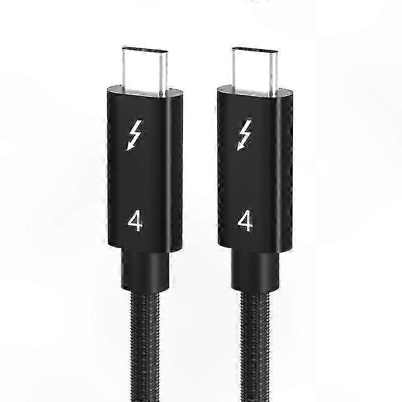 USB C to USB4 Cable 8K Display 60Hz 40Gbps Data Transfer Fast Charging 100W PD-Compatible with Laptops Tablets and More