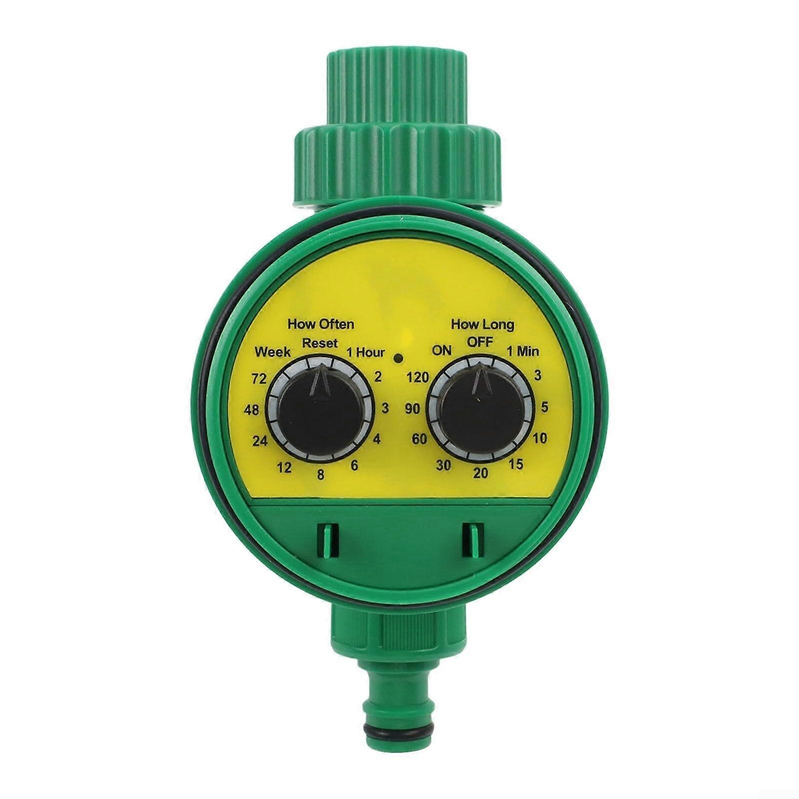 Smart Garden Water Timer Digital Irrigation Controller with Adjustable Frequency for Lawn Sprinklers and Drip Irrigation Systems