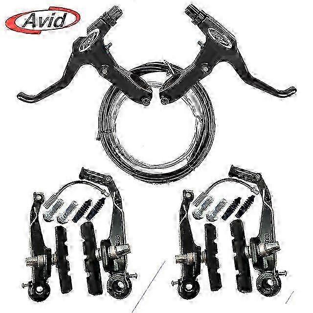AVID Bicycle V Brakes Set FR5 Brake Lever SD3 Caliper Universal Roa...