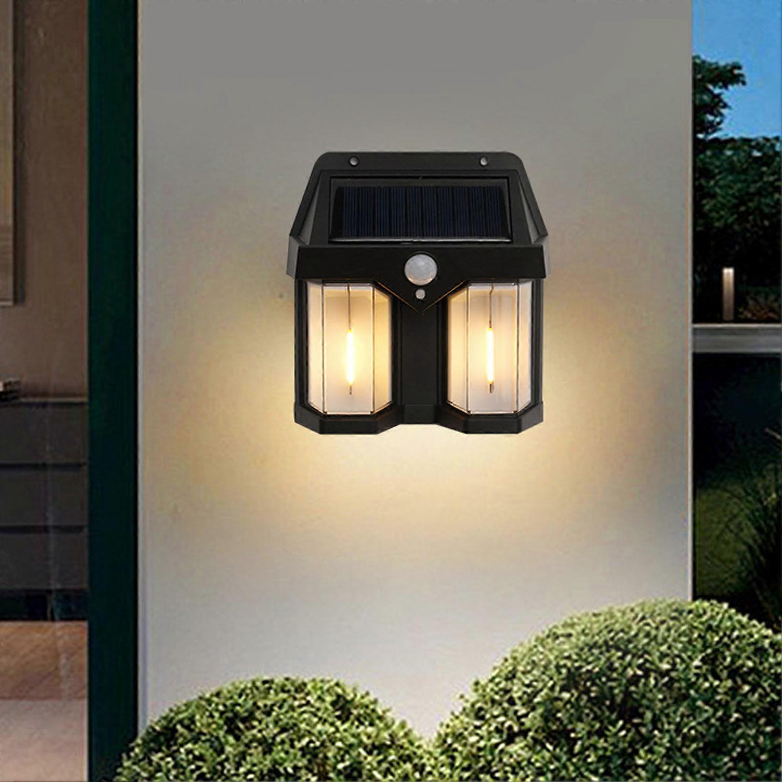 Solar Wall Lamp 6V 3W IP55 Waterproof Outdoor Motion Sensor Light