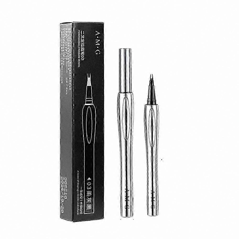 Natural Waterproof Eyebrow Pen with Fine Tip for Precise Application