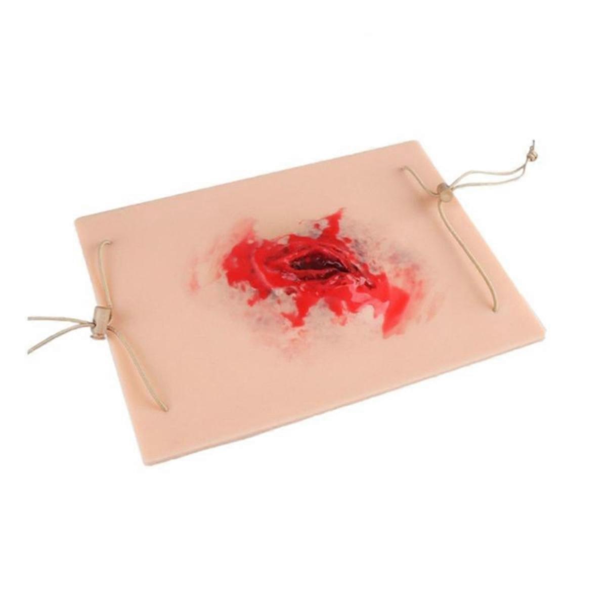 Trauma Wound Simulation Module Trauma Wound Skin Module for Training Exercises Wound Packing Task T