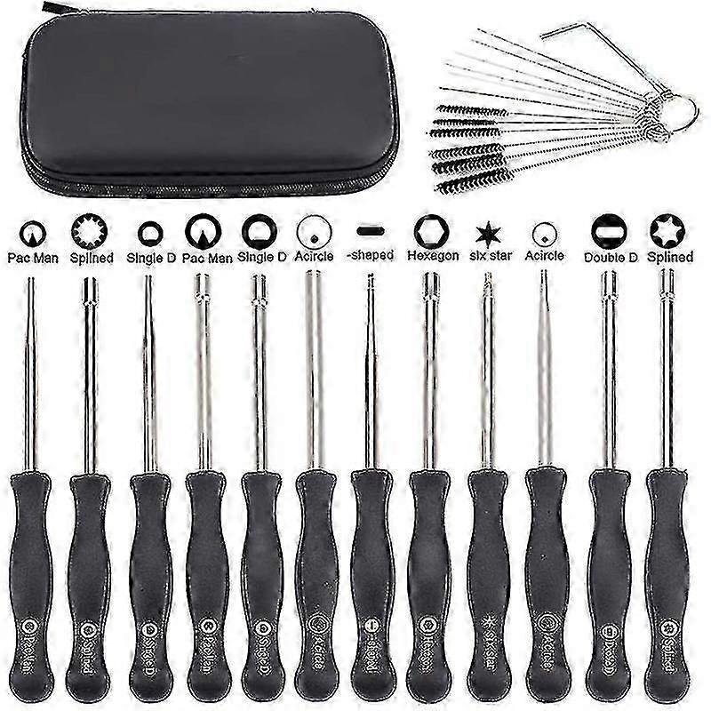 Pack-of-12 Carburetor Adjustment Tool Carburator Adjusting Kit For 2-cycle Small Trimmer Weedeater