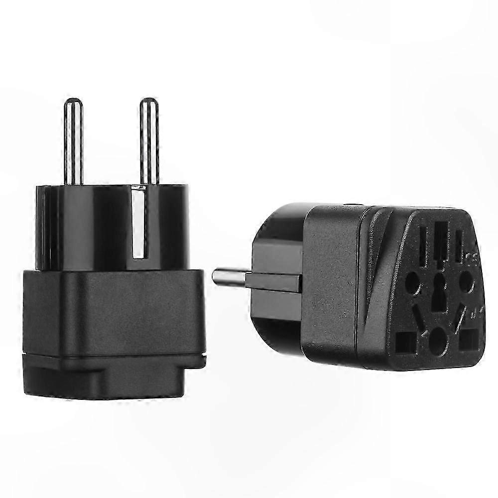 Universal EU Plug Adapter for Travel Portable Power Socket Converter Electrical Outlet