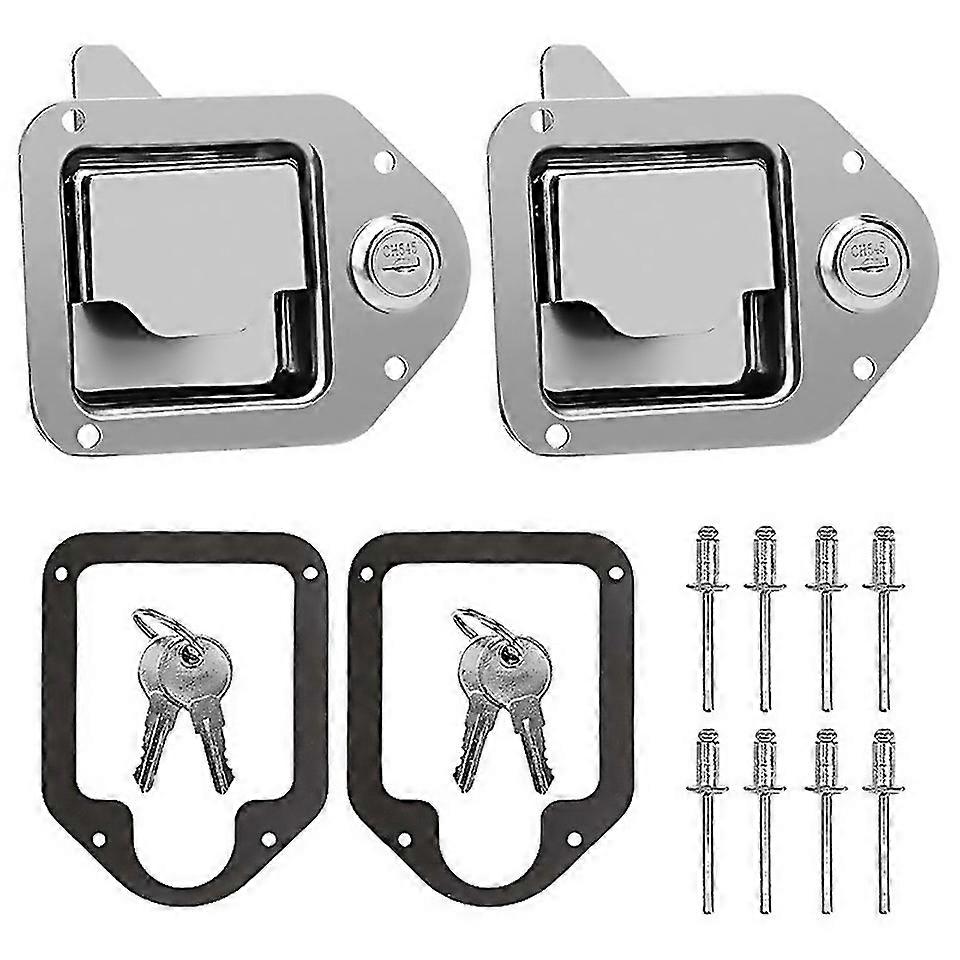 For Truck Tool Box Latch Stainless Steel Toolbox Paddle