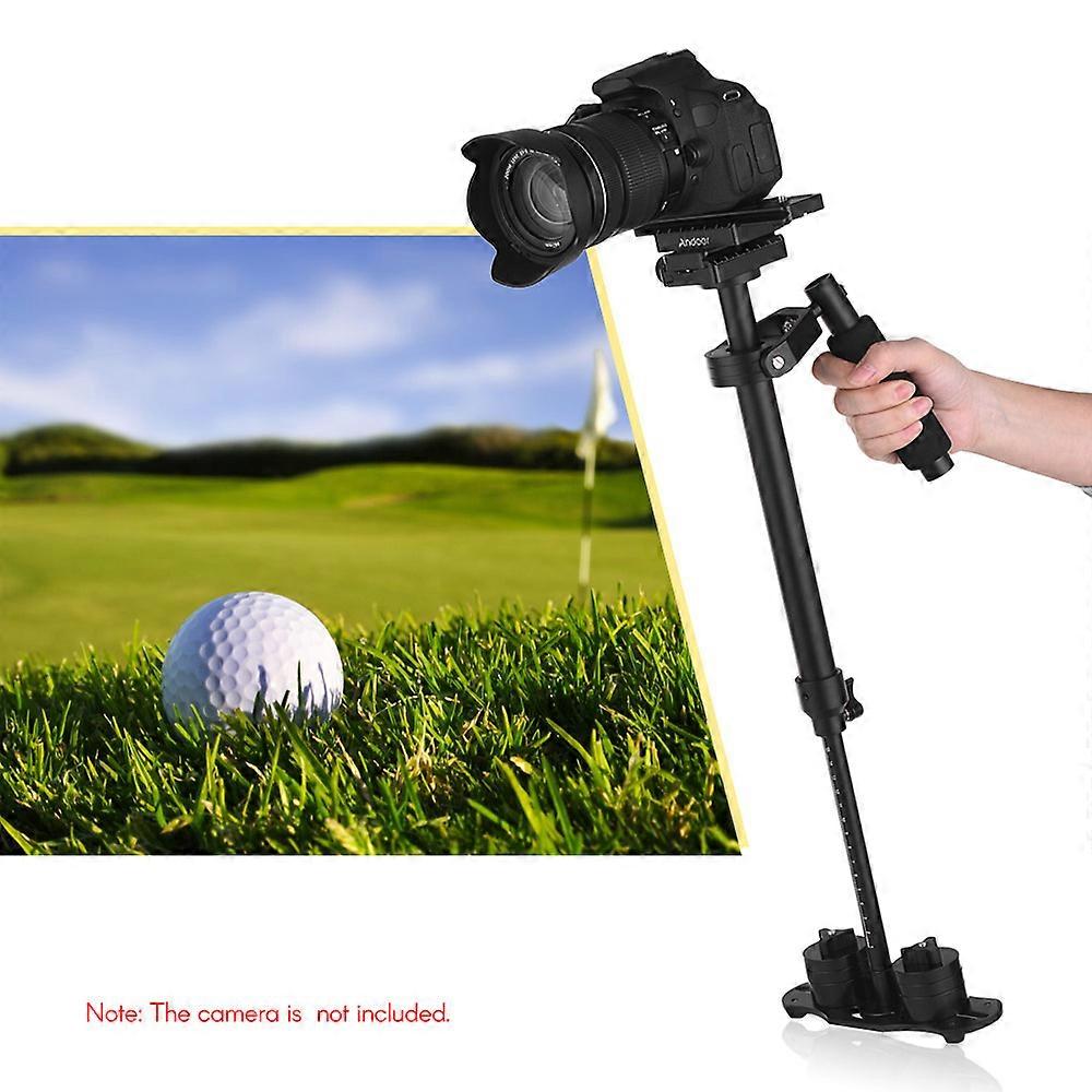 Adjustable Handheld Camera Gimbal Stabilizer 3kg Load Black