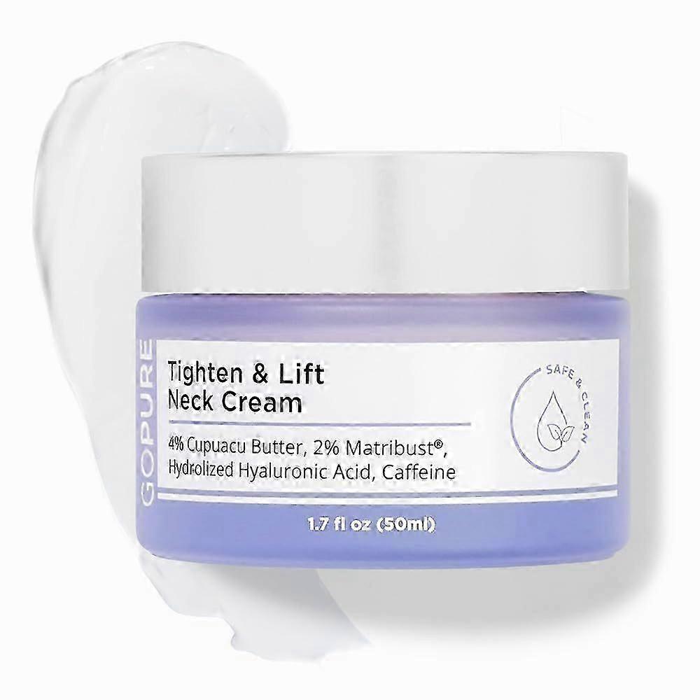 Tighten and Lift Neck Cream、引き締めと引き締めのためのアンチエイジングネッククリーム、プロアクティブリペアファーミングコンプレックス付き、ルーズ&たるみ肌、1.7オンス